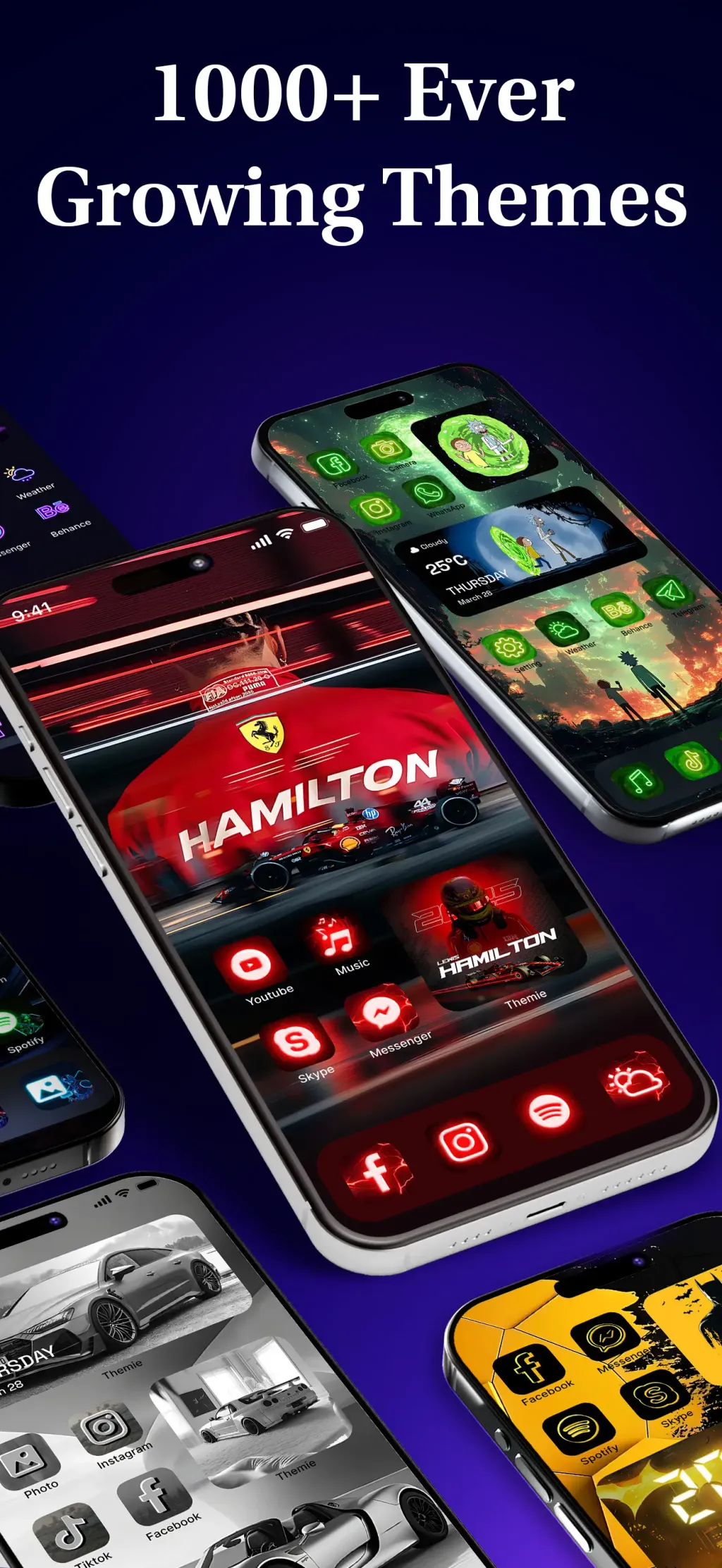 Themie: Wallpapers & Theme App Store screenshot 1