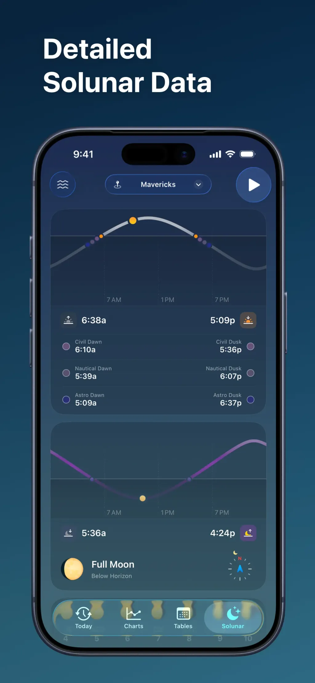 Tide Guide: Charts & Tables App Store screenshot 7