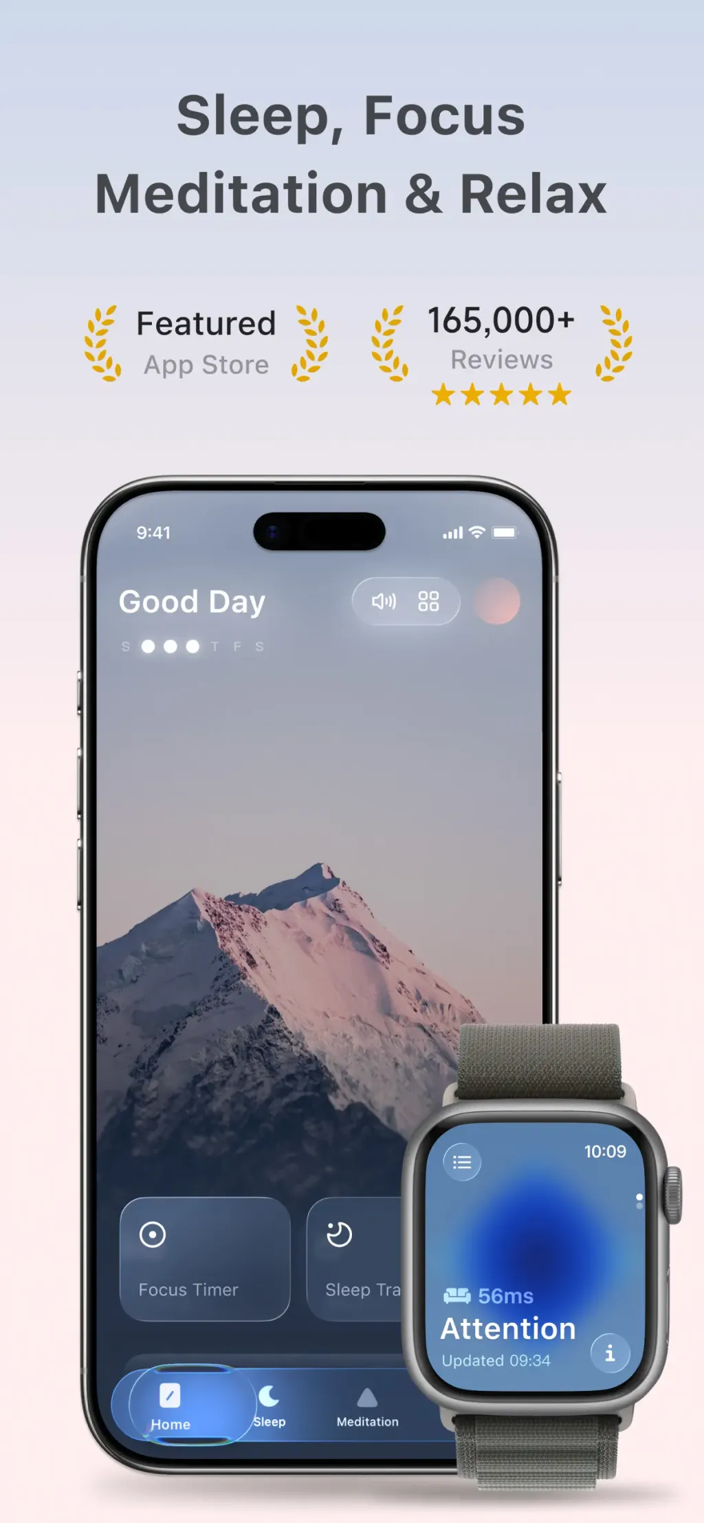 TIDE: Sleep, Focus, Meditation screenshot 1
