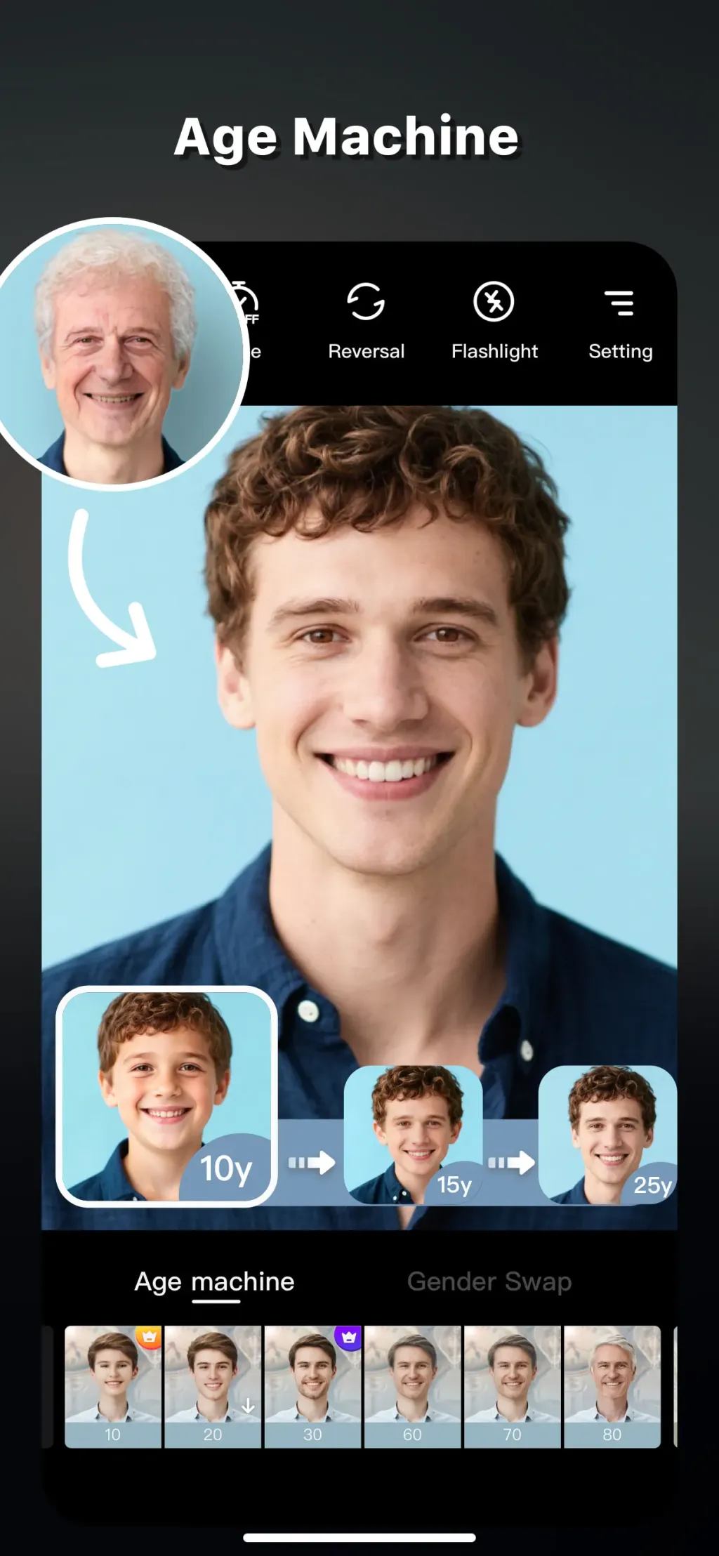 Timor - Aging App & Wallpics App Store screenshot 2