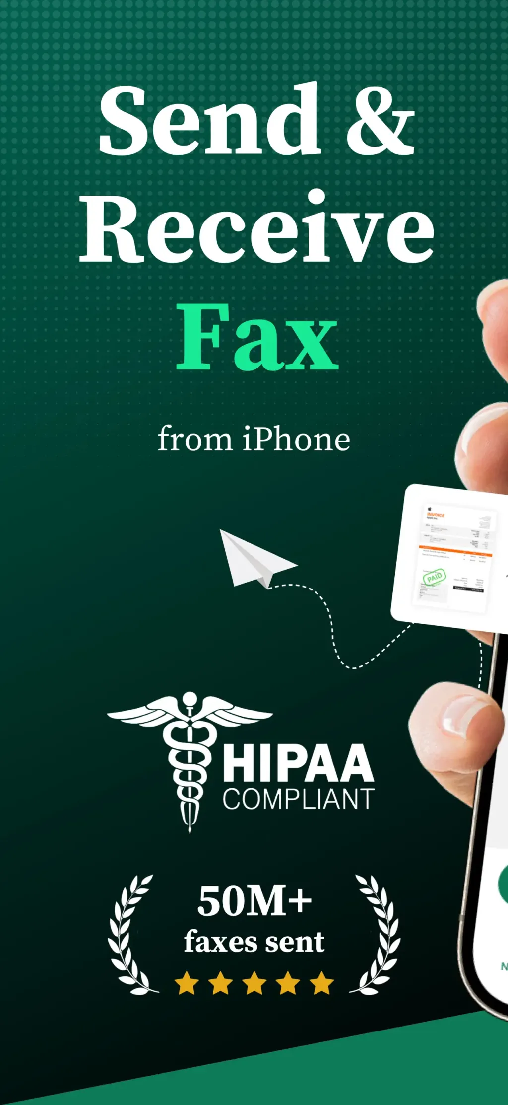 Tiny Fax: Send Fax From iPhone screenshot 1
