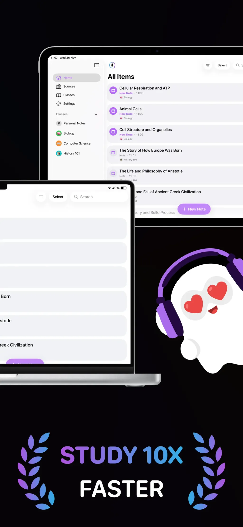 TLDL: AI Lecture Note Taker App Store screenshot 10