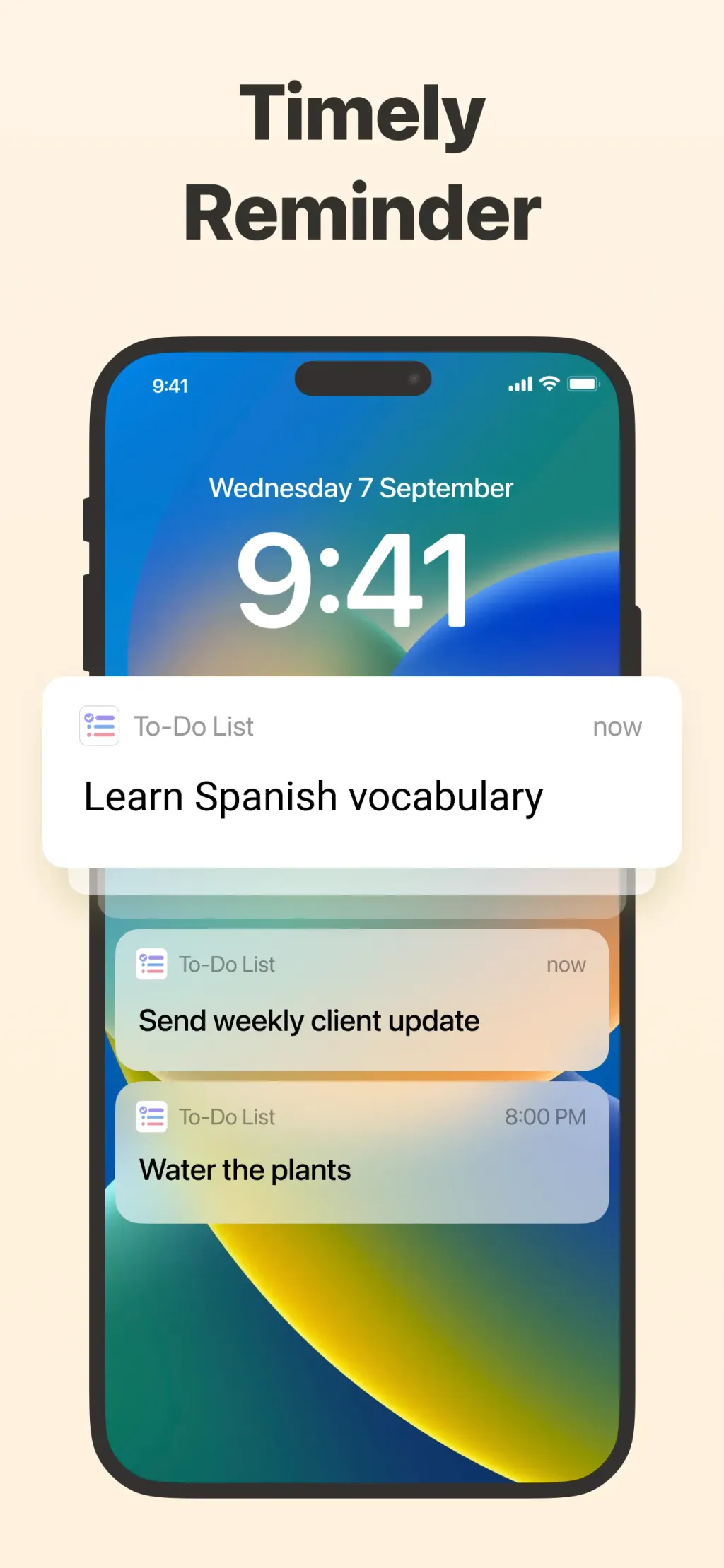 Todo List & Reminder - Todoery App Store screenshot 2