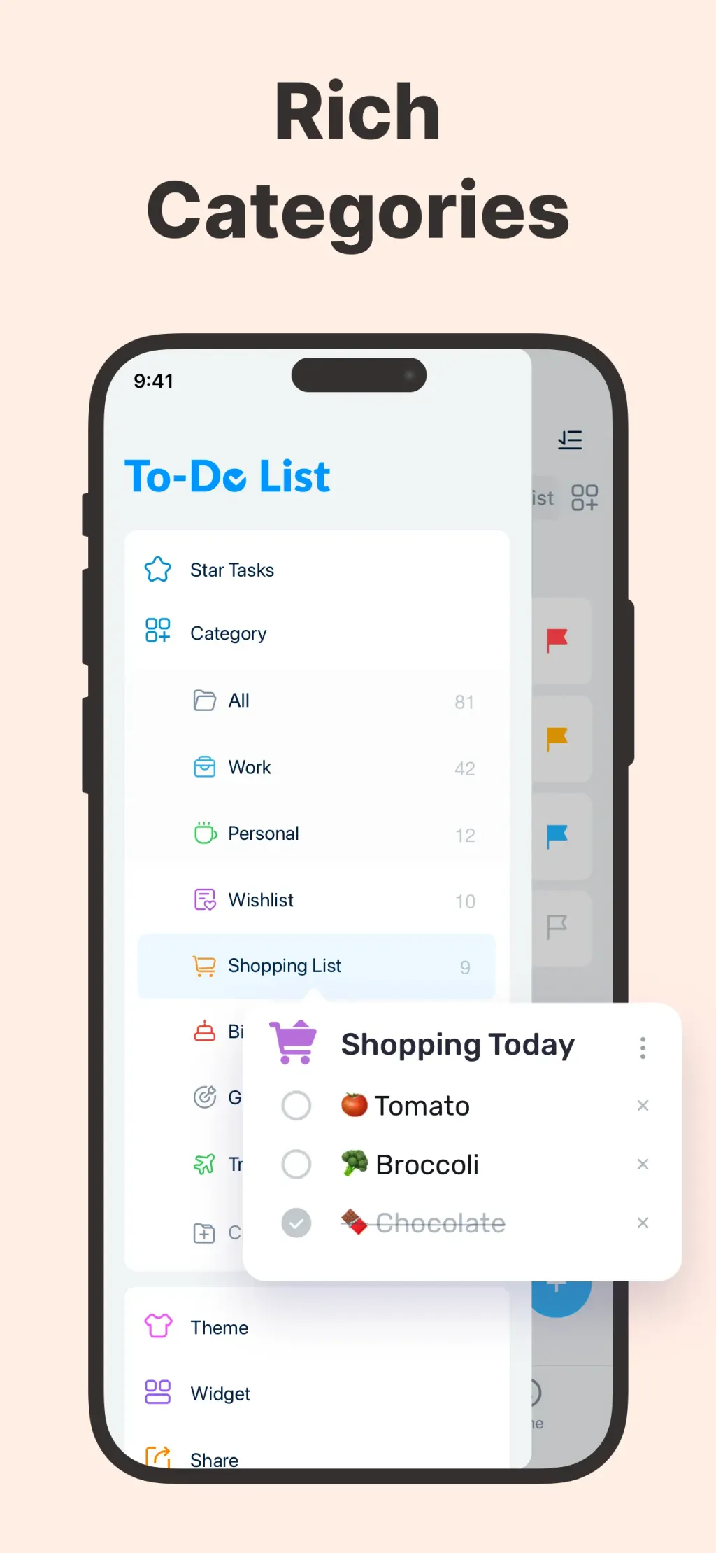 Todo List & Reminder - Todoery App Store screenshot 4