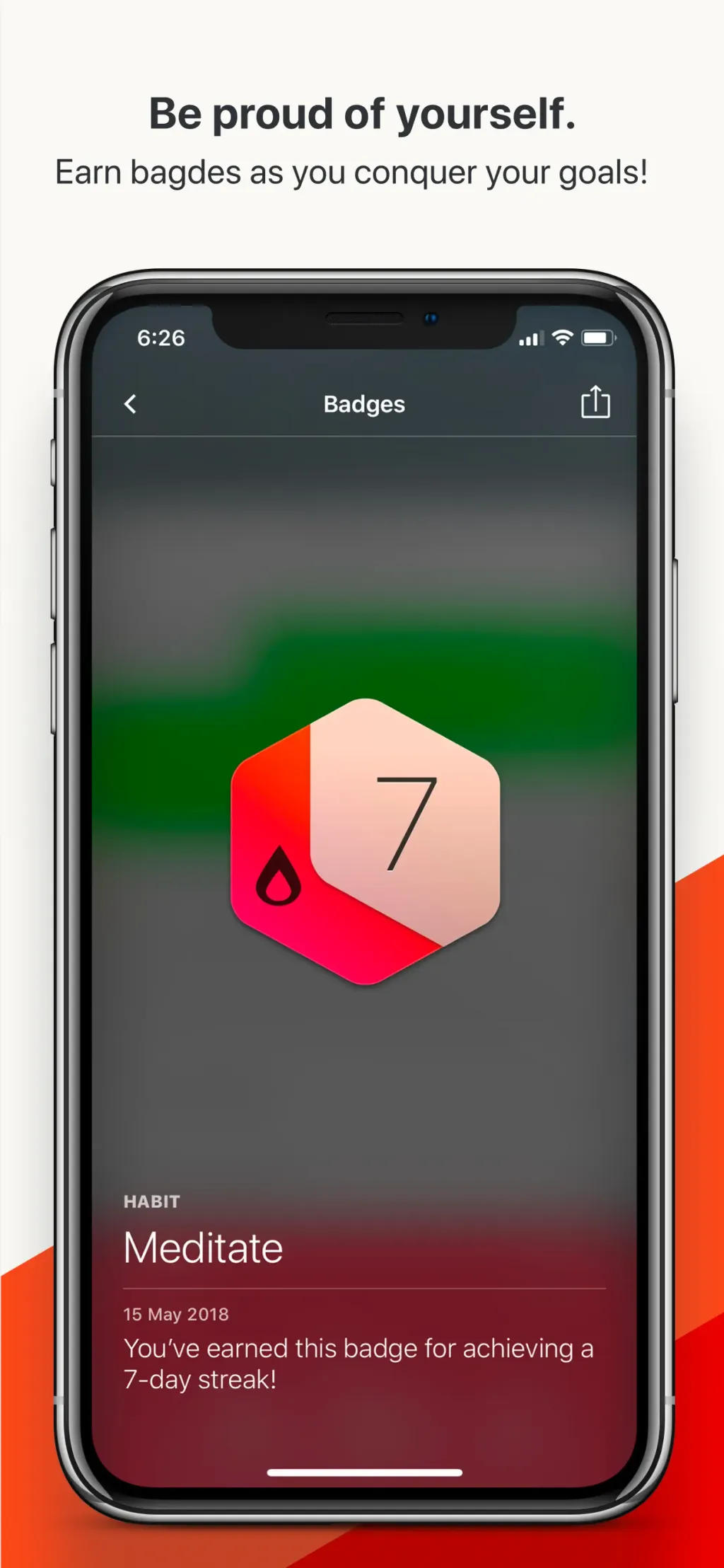 Today Habit tracker App Store screenshot 7