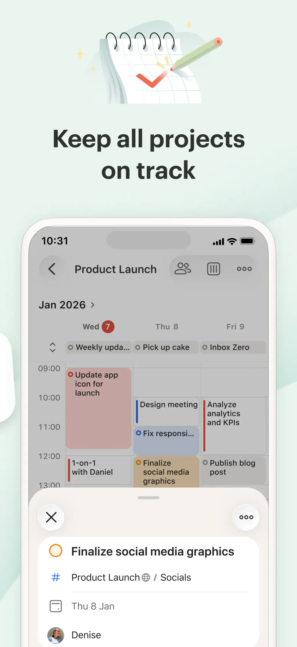 Todoist: To Do List & Calendar screenshot 1