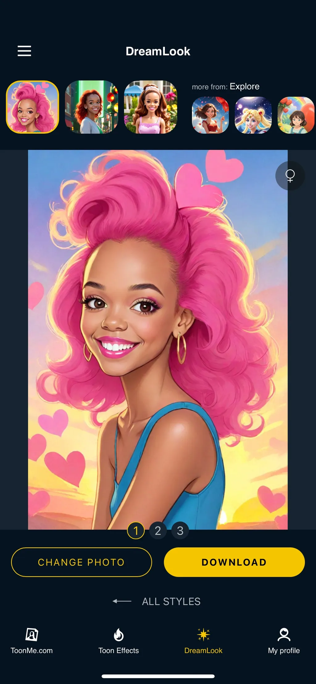ToonMe: AI Cartoon Face Maker App Store screenshot 8