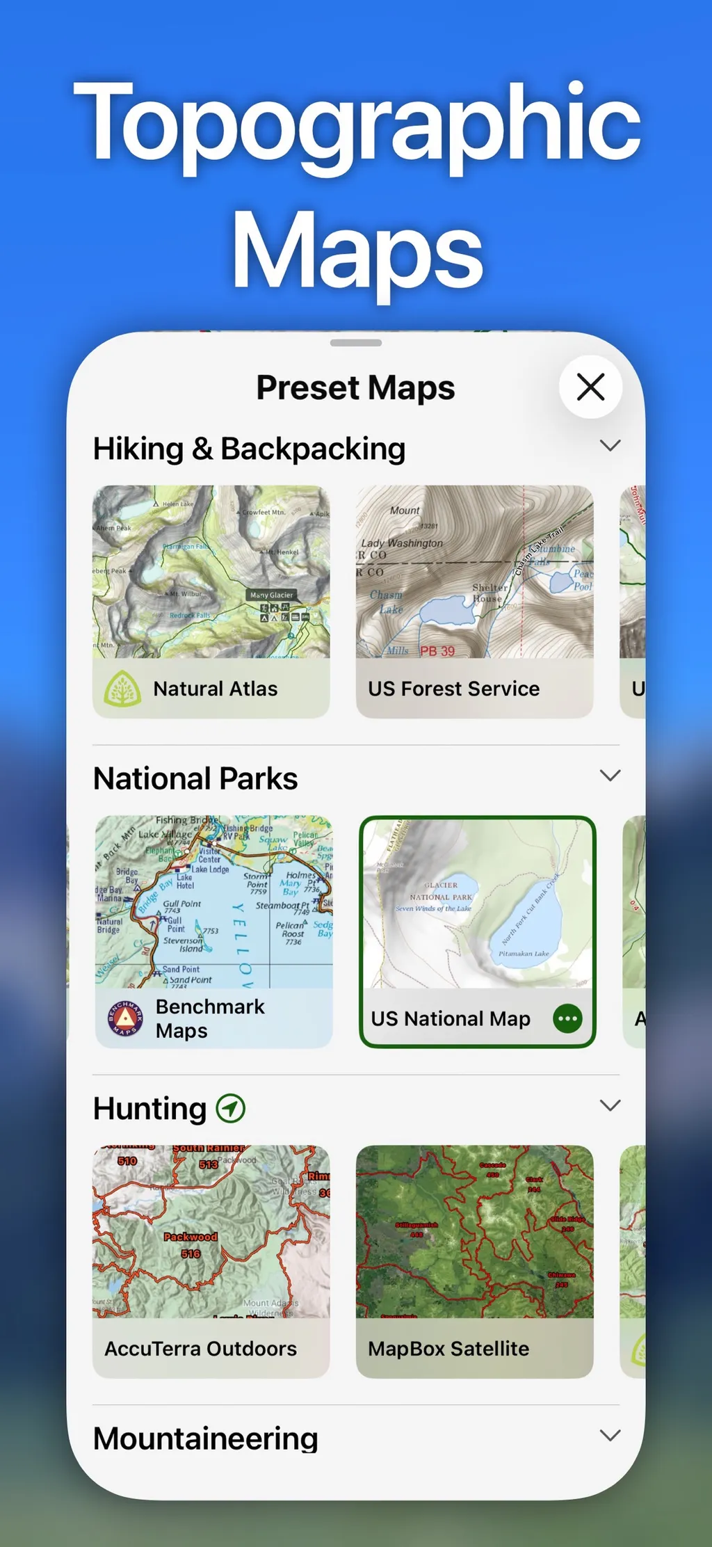 Topo Maps+: Topographic Maps App Store screenshot 4