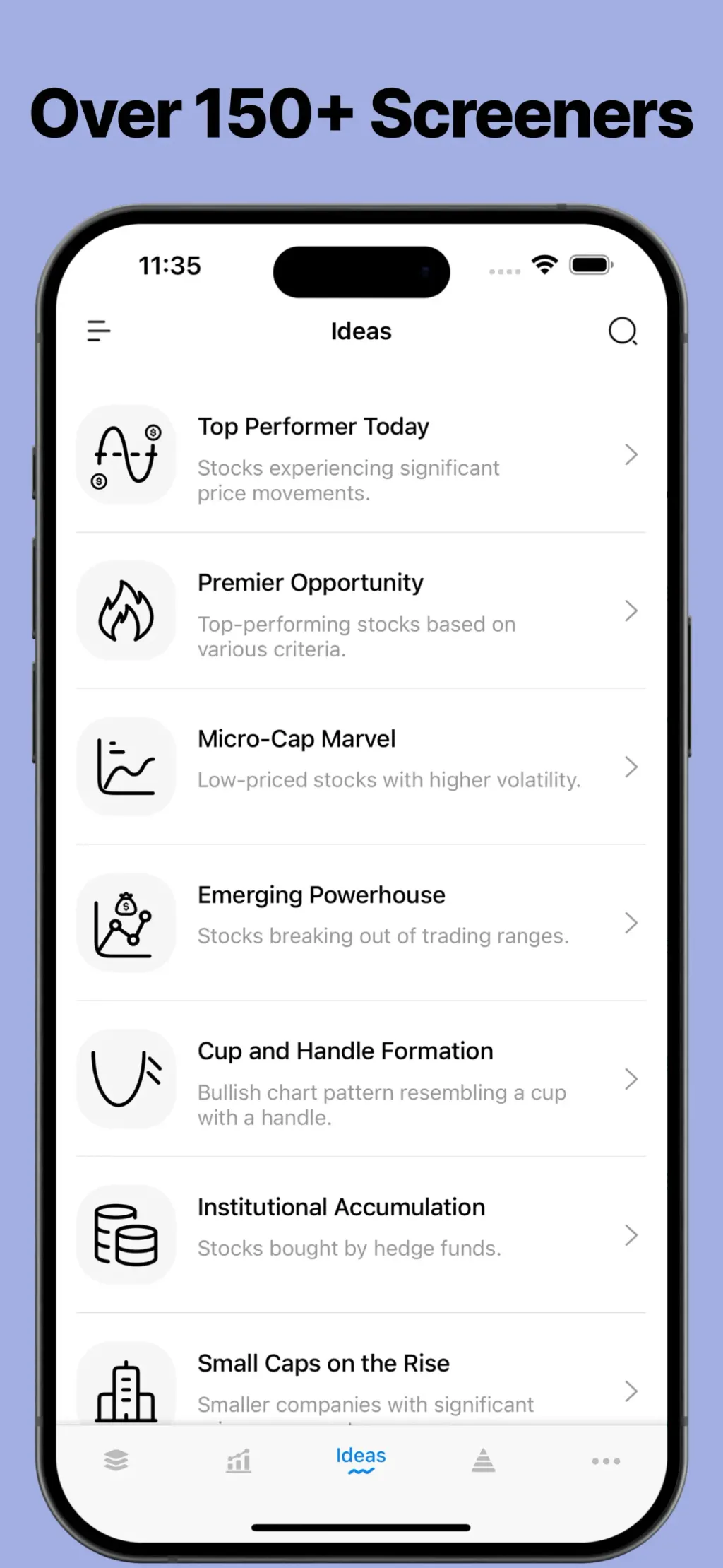 Trading Ideas Driven by AI App Store screenshot 5