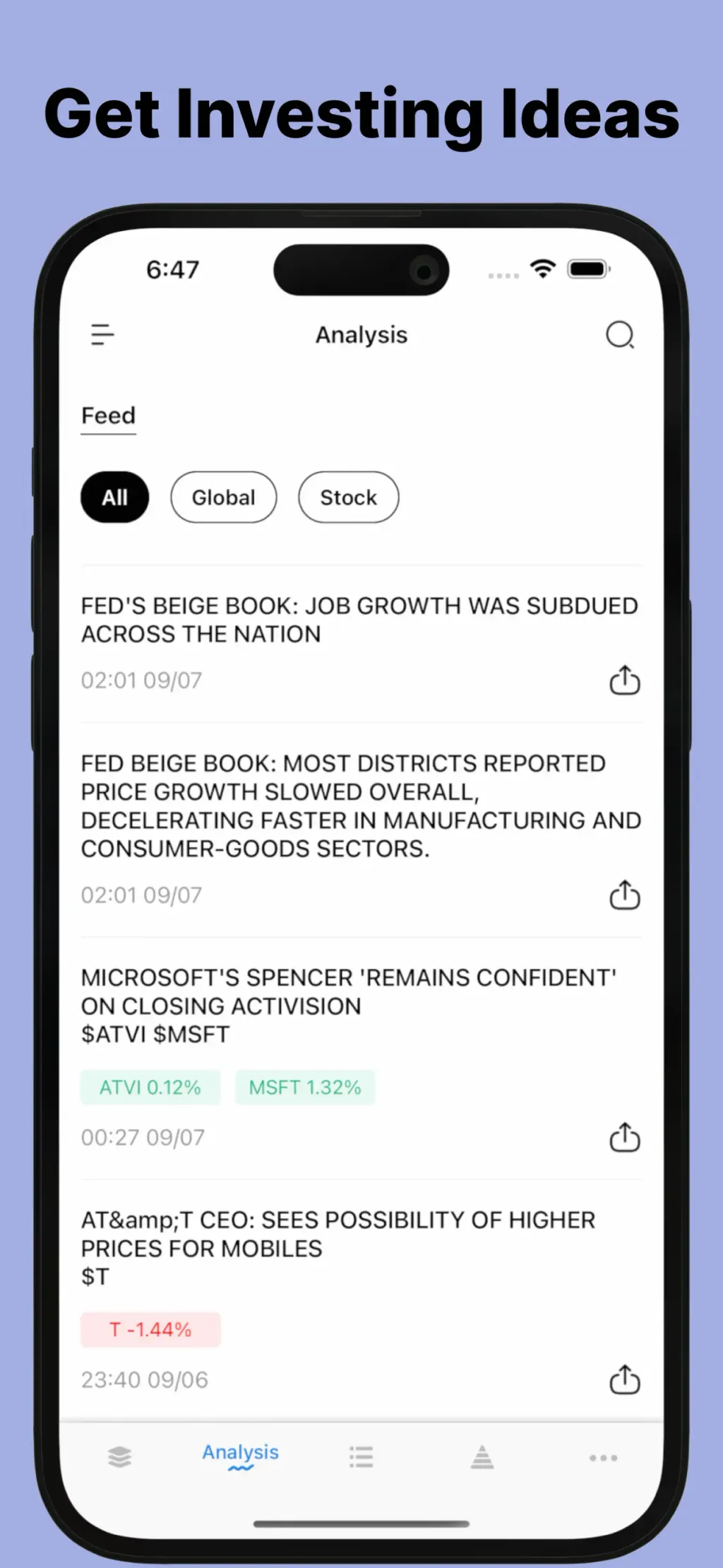 Trading Ideas Driven by AI App Store screenshot 6