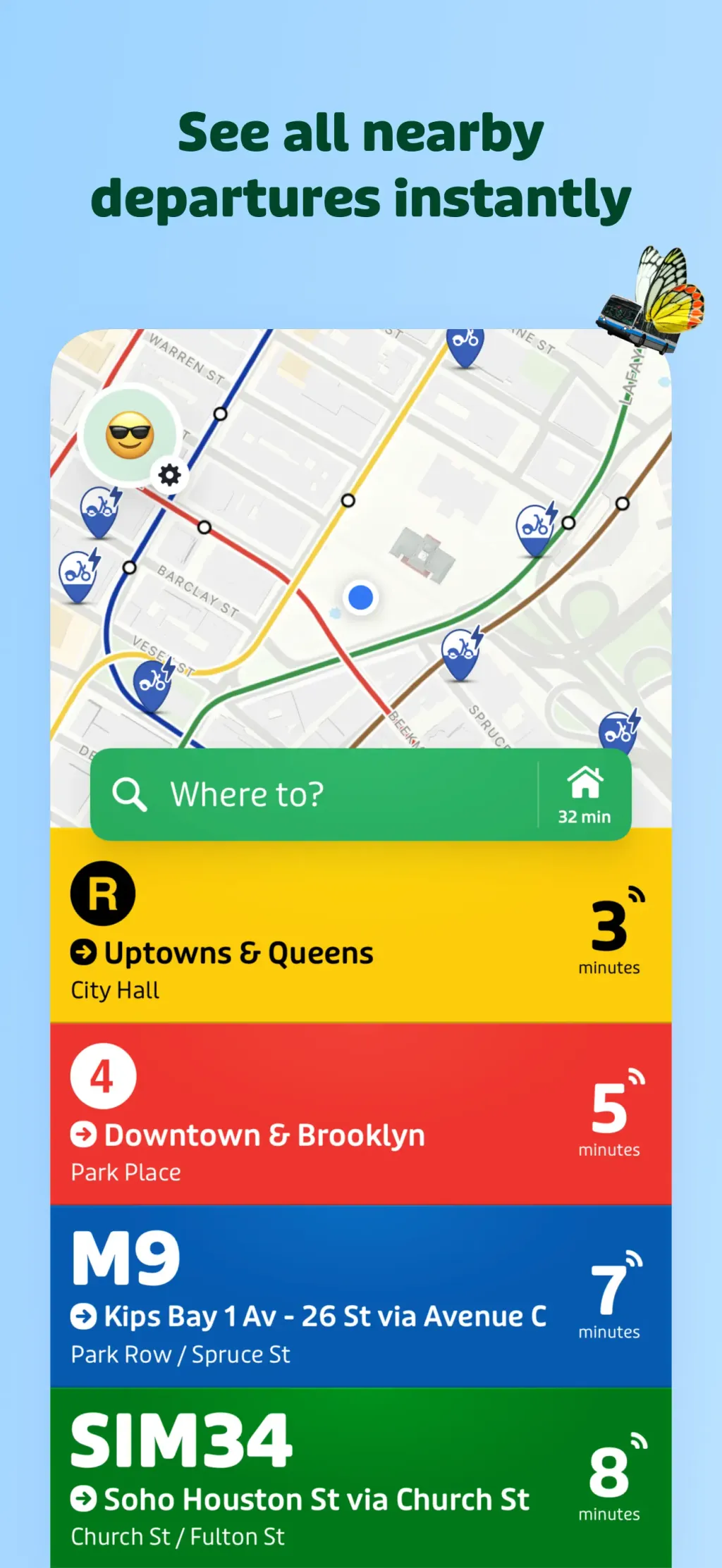 Transit • Subway & Bus Times screenshot 3
