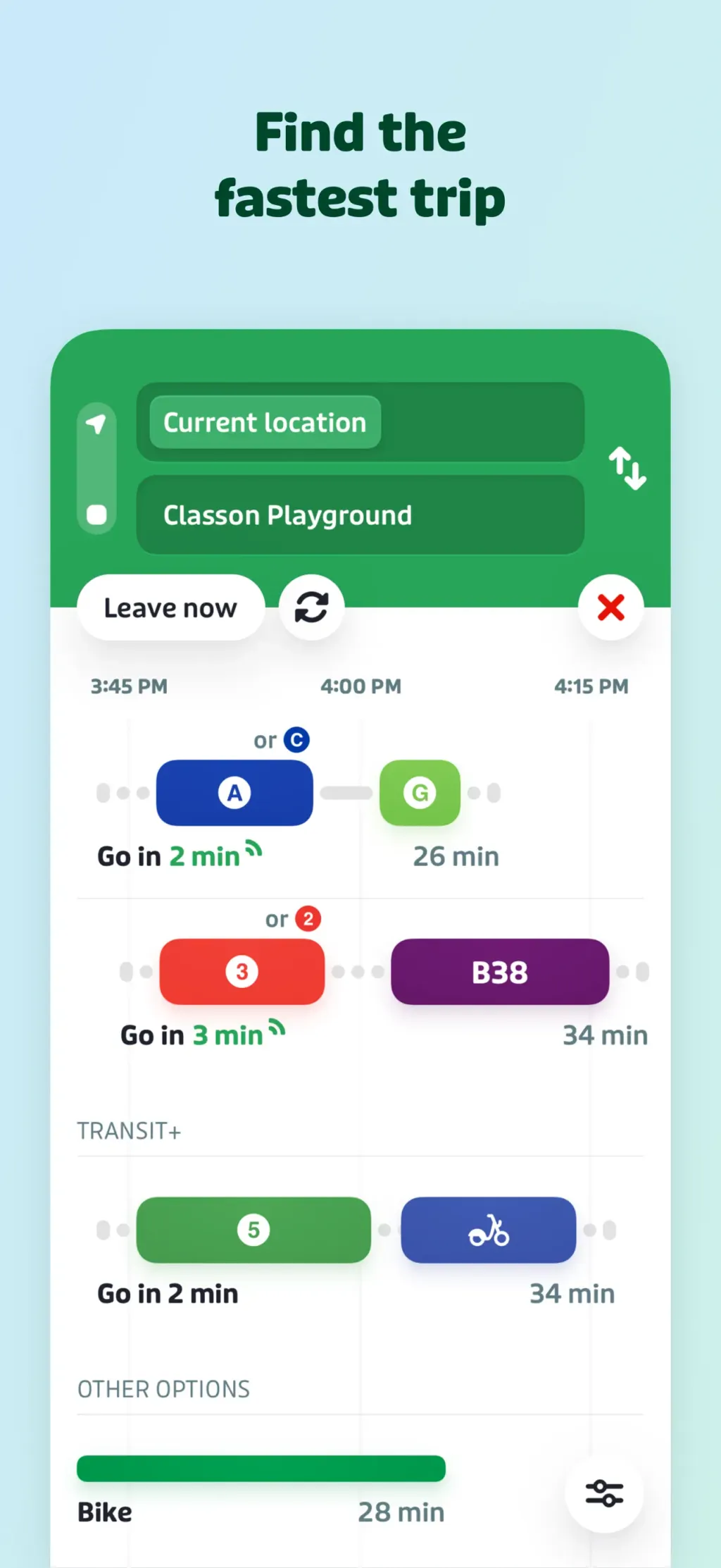 Transit • Subway & Bus Times App Store screenshot 4