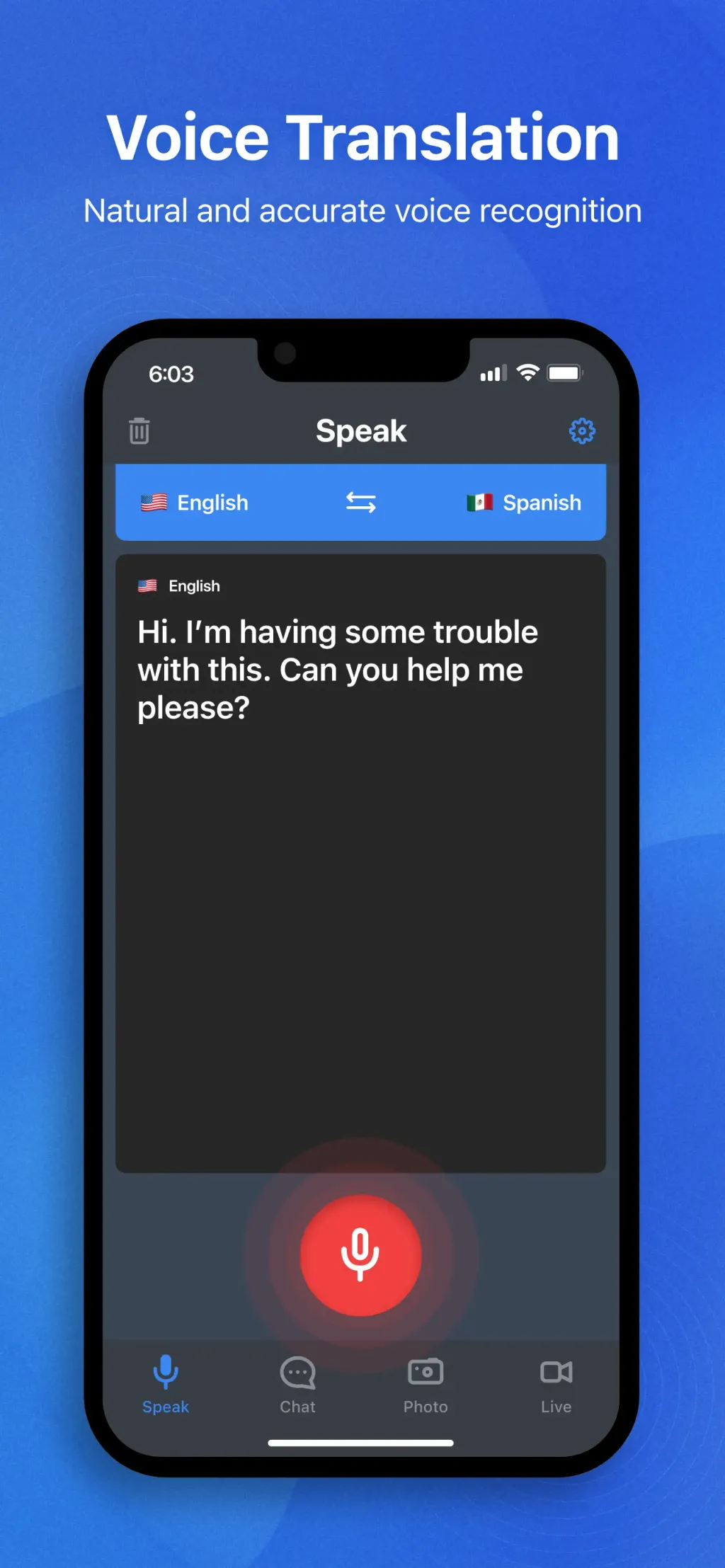 Translate Anything App Store screenshot 1