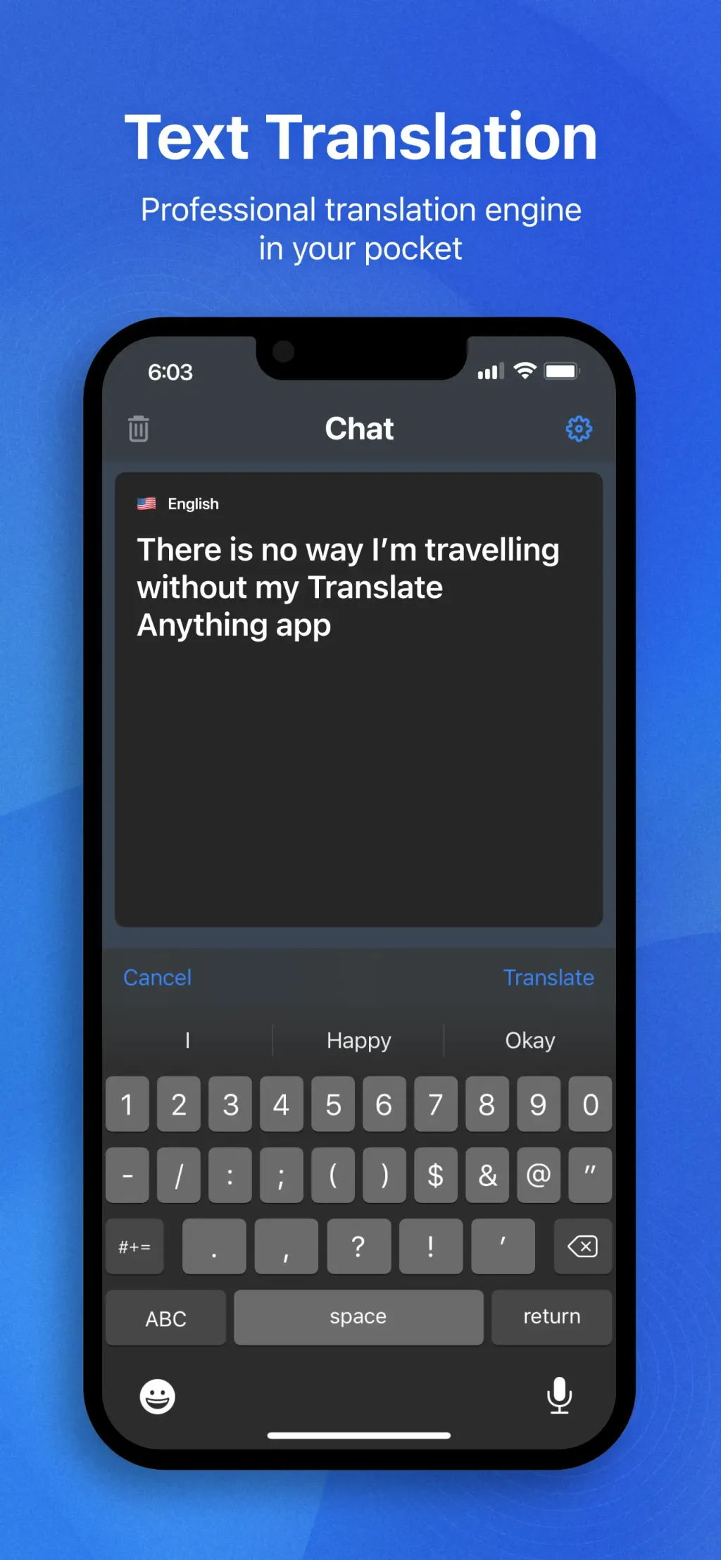 Translate Anything App Store screenshot 2