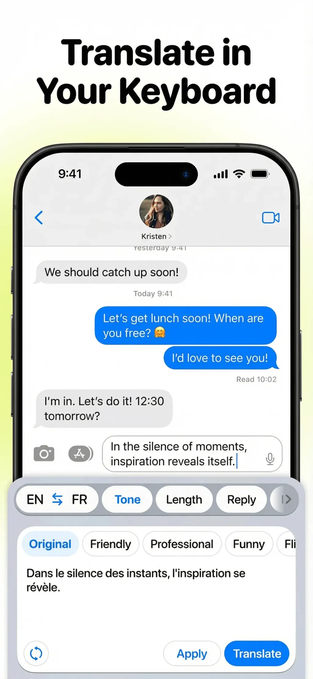 Translate your Voice - Talk AI App Store screenshot 10