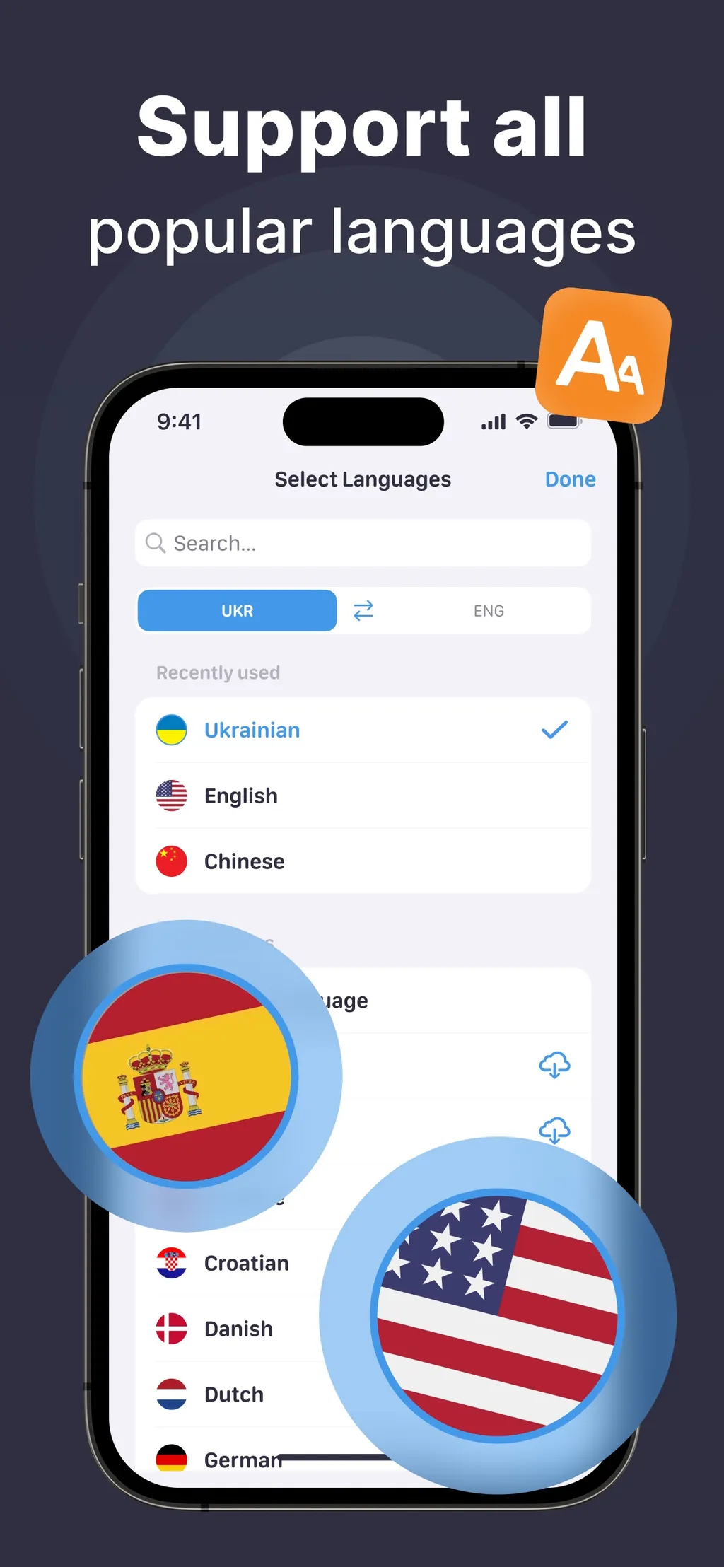 Translator - AI Translate App Store screenshot 3