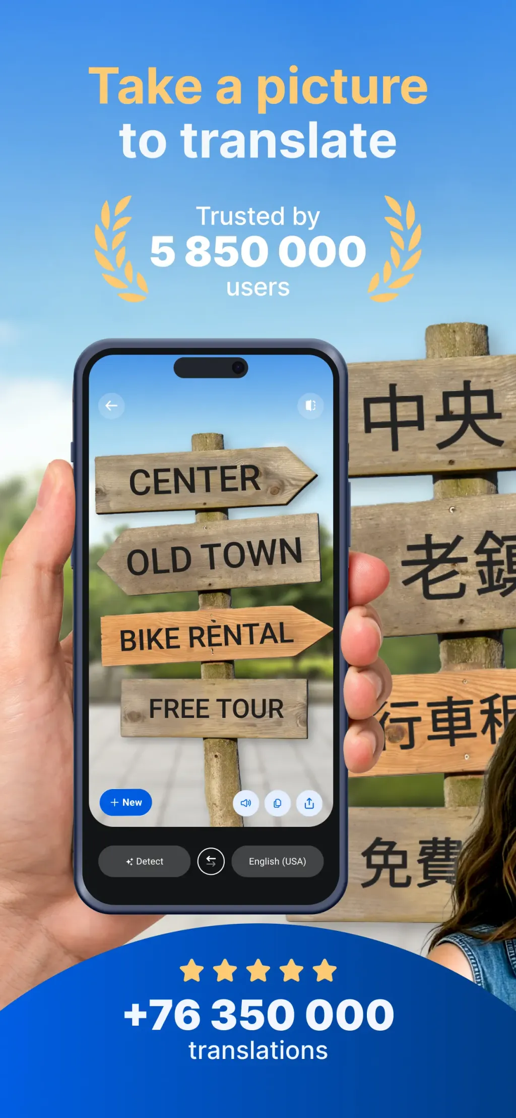 Translator GO: AI Translate App Store screenshot 1