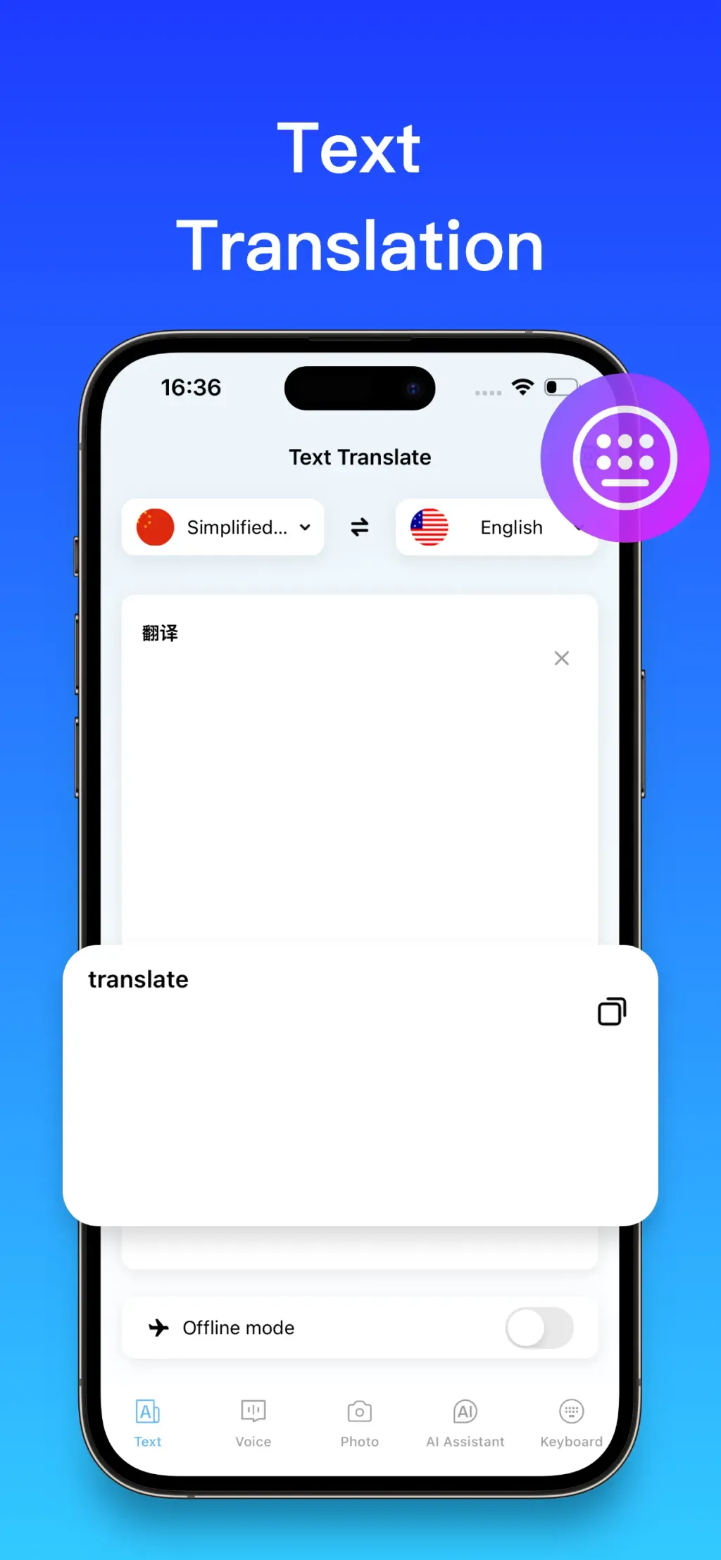 Translate Pal, Translate App App Store screenshot 4