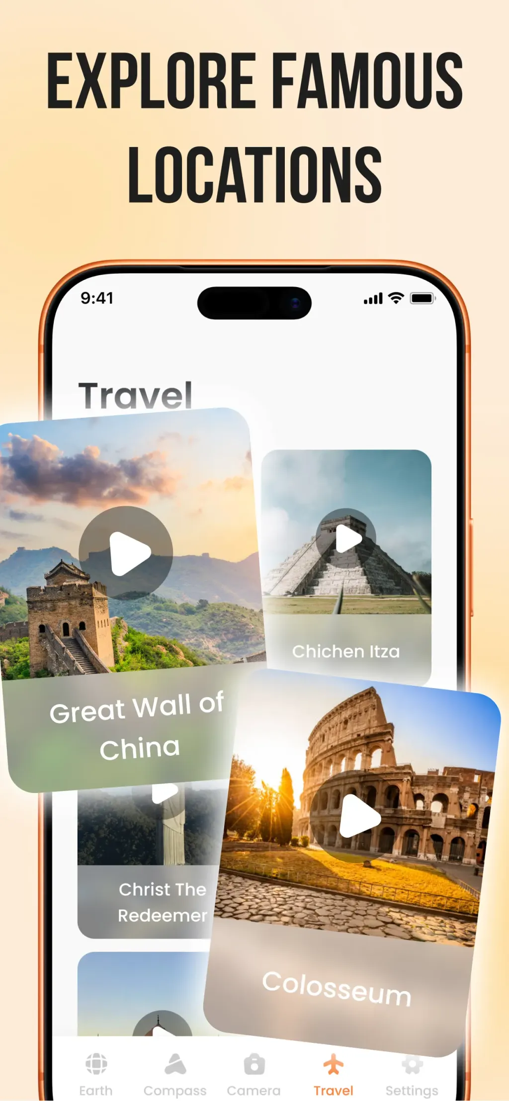 Travel Camera & Compass App Store screenshot 4