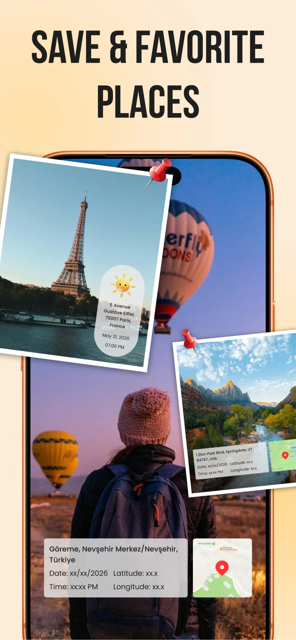 Travel Camera & Compass App Store screenshot 5
