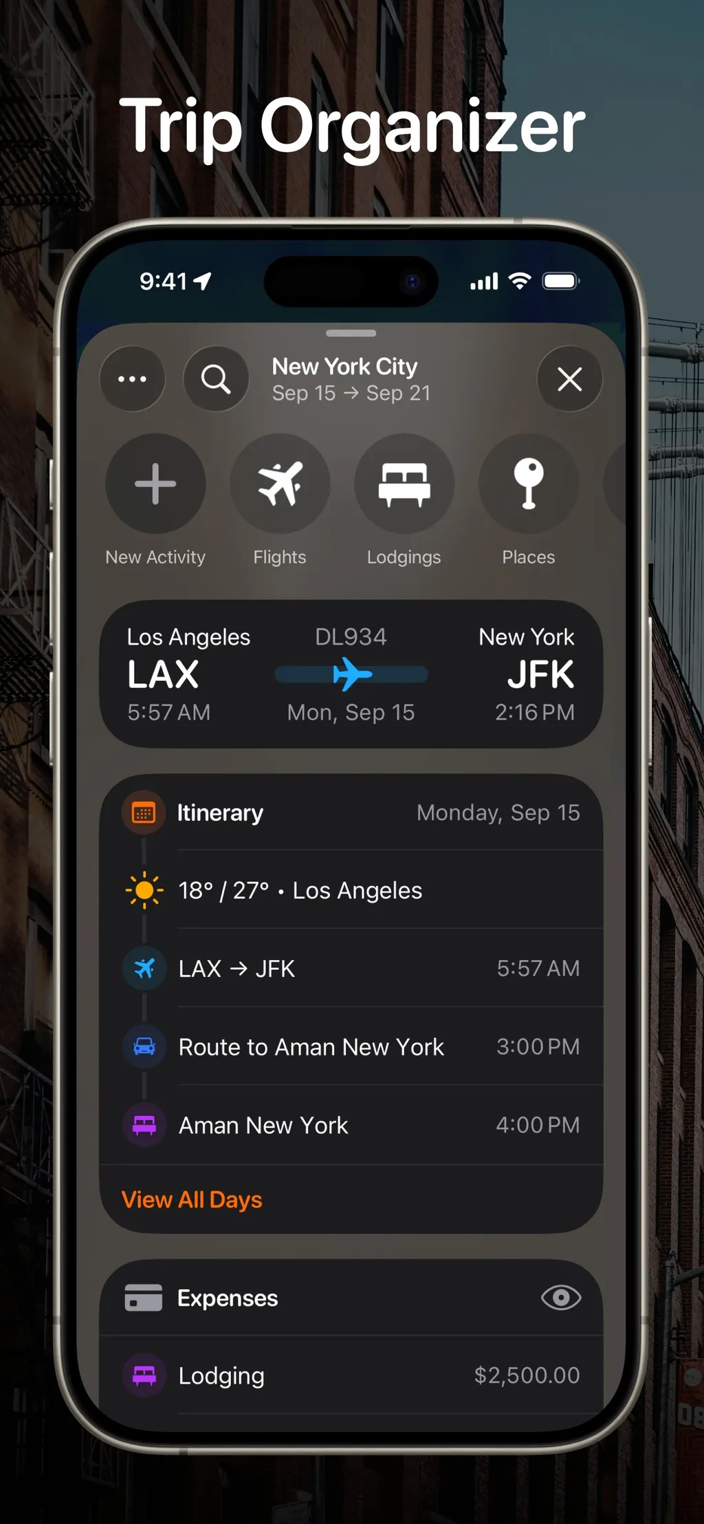 Tripsy: Travel Planner App Store screenshot 3