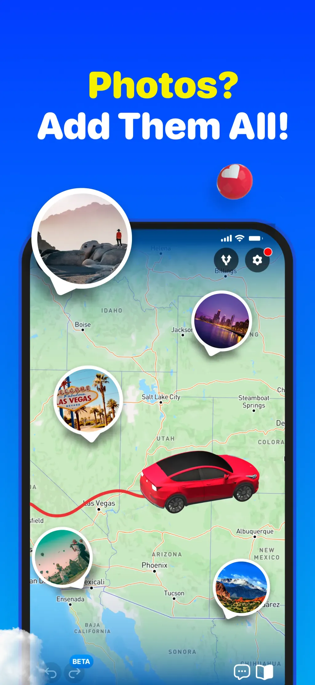 TravelAnimator: Journey Route App Store screenshot 3