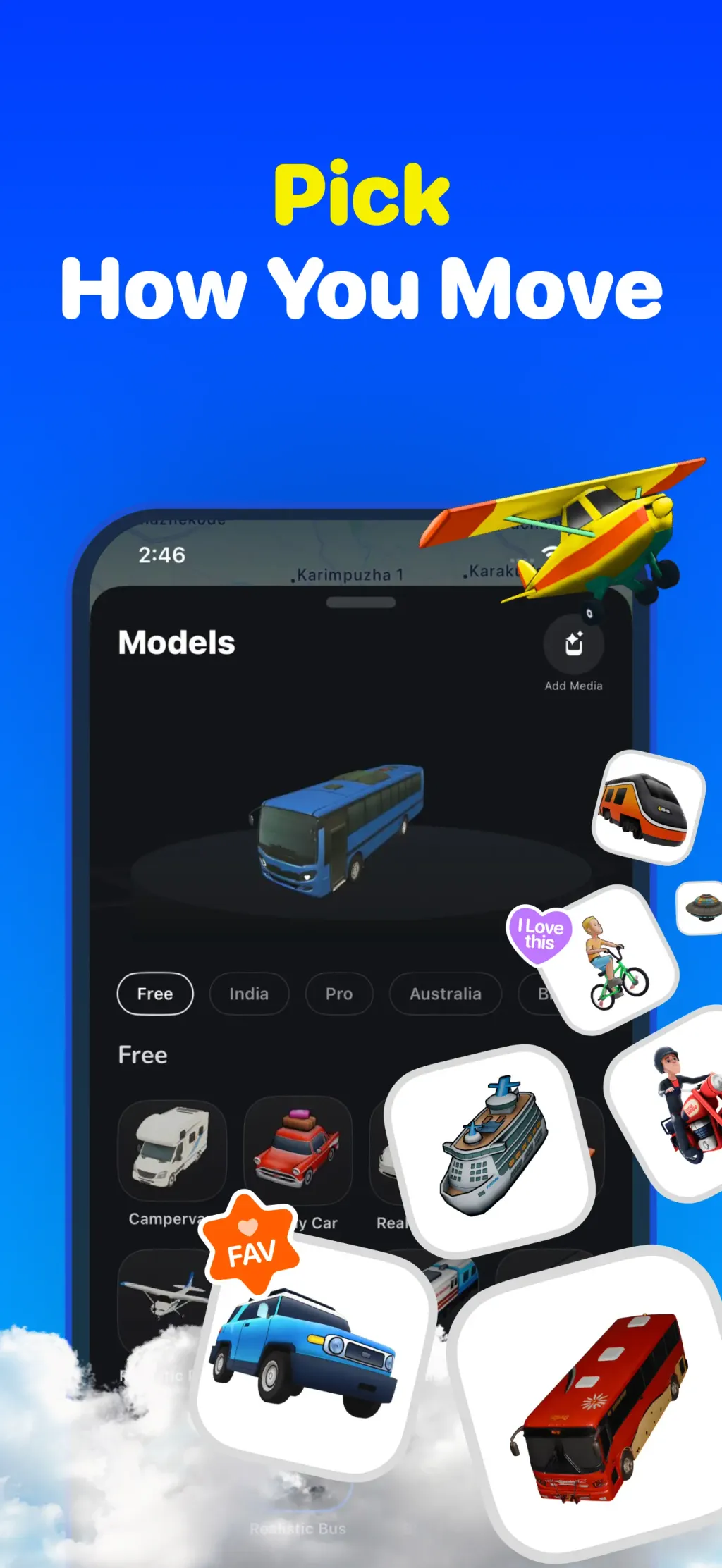 TravelAnimator: Journey Route App Store screenshot 4