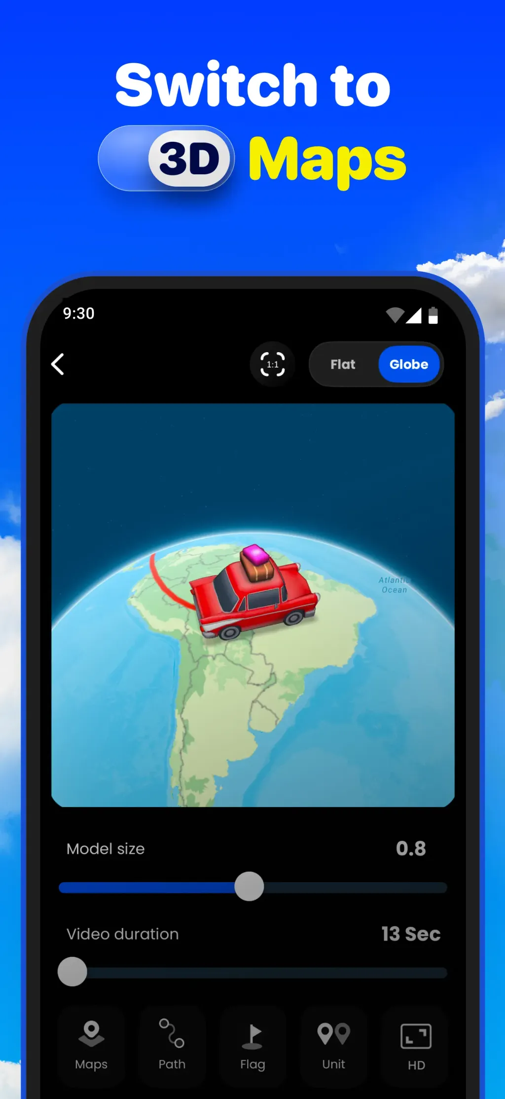 TravelAnimator: Journey Route App Store screenshot 6