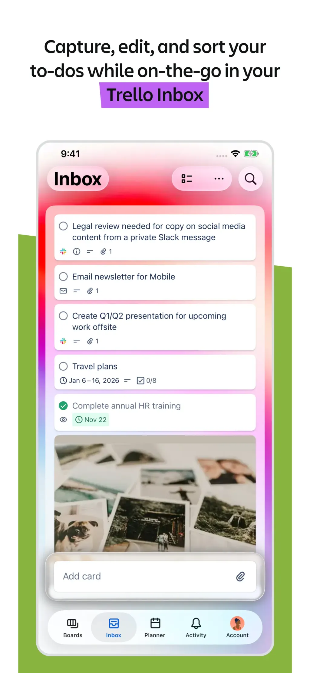 Trello: Daily Task Tracker App Store screenshot 2