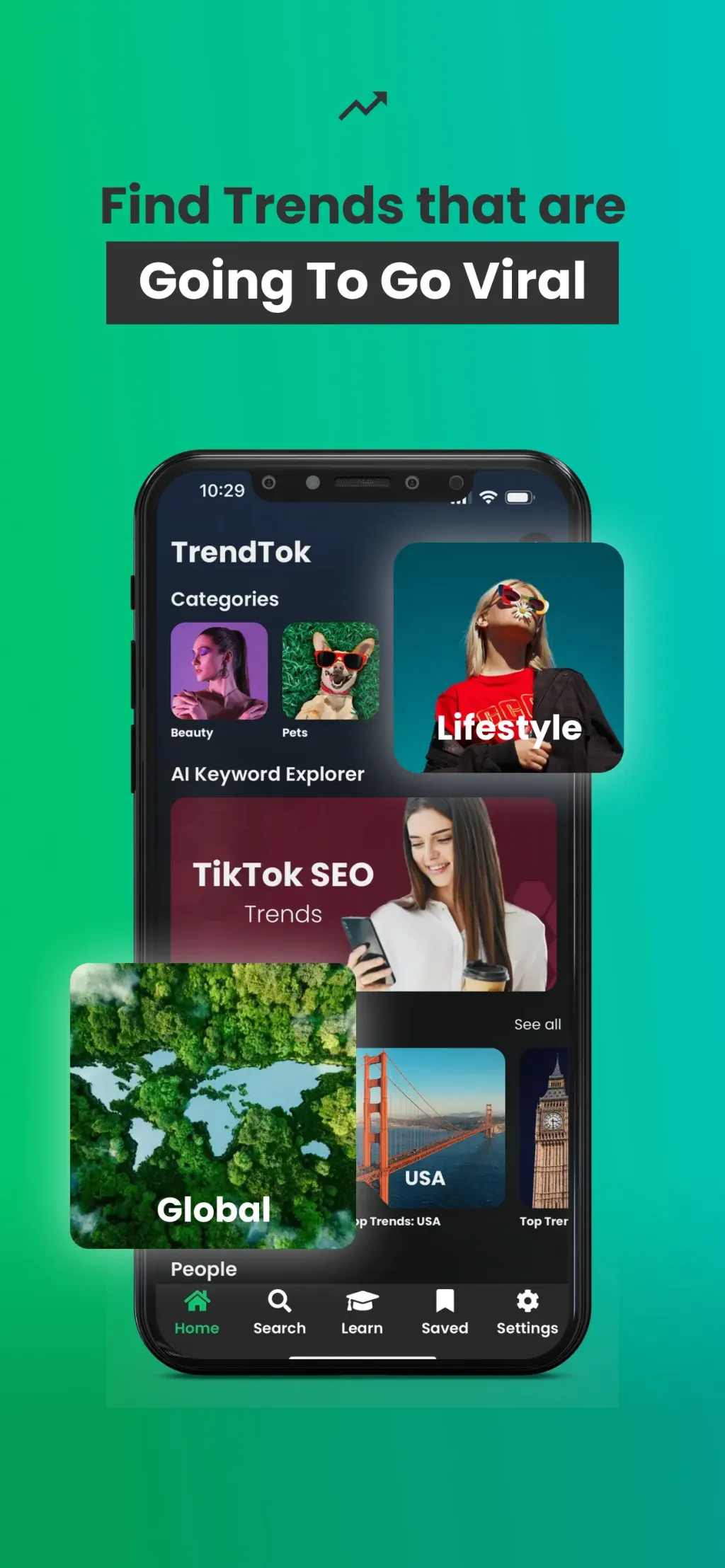 TrendTok Analytics & Tracker App Store screenshot 5