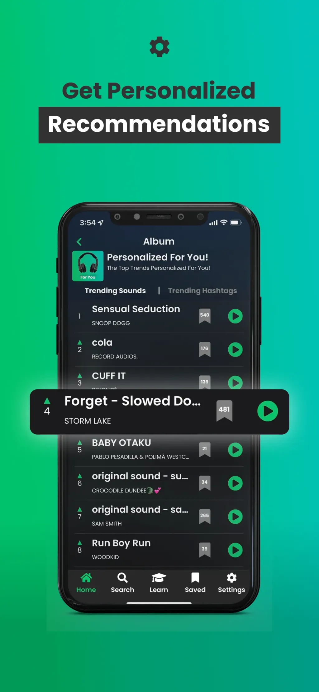 TrendTok Analytics & Tracker App Store screenshot 9