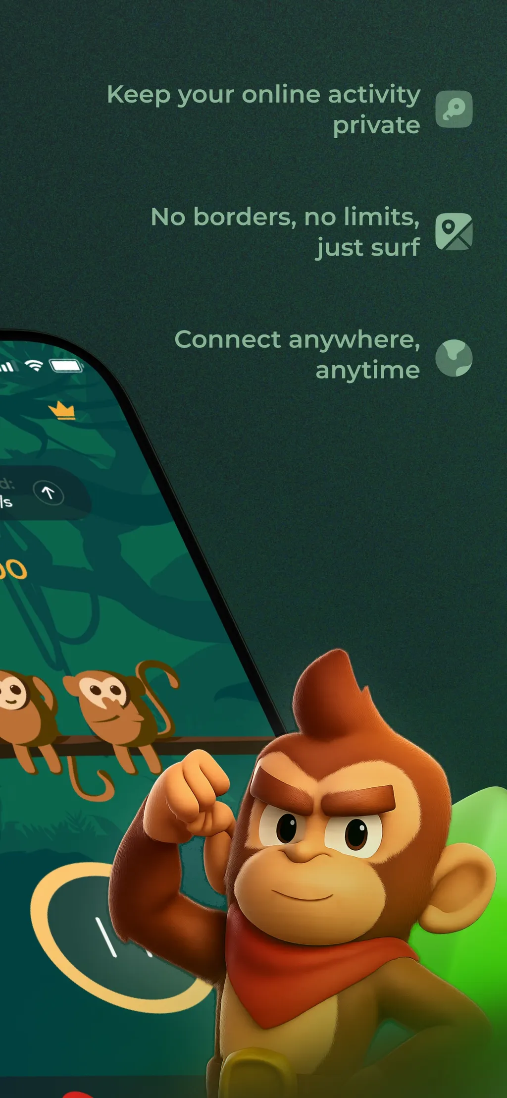 Triple Ape VPN App Store screenshot 2