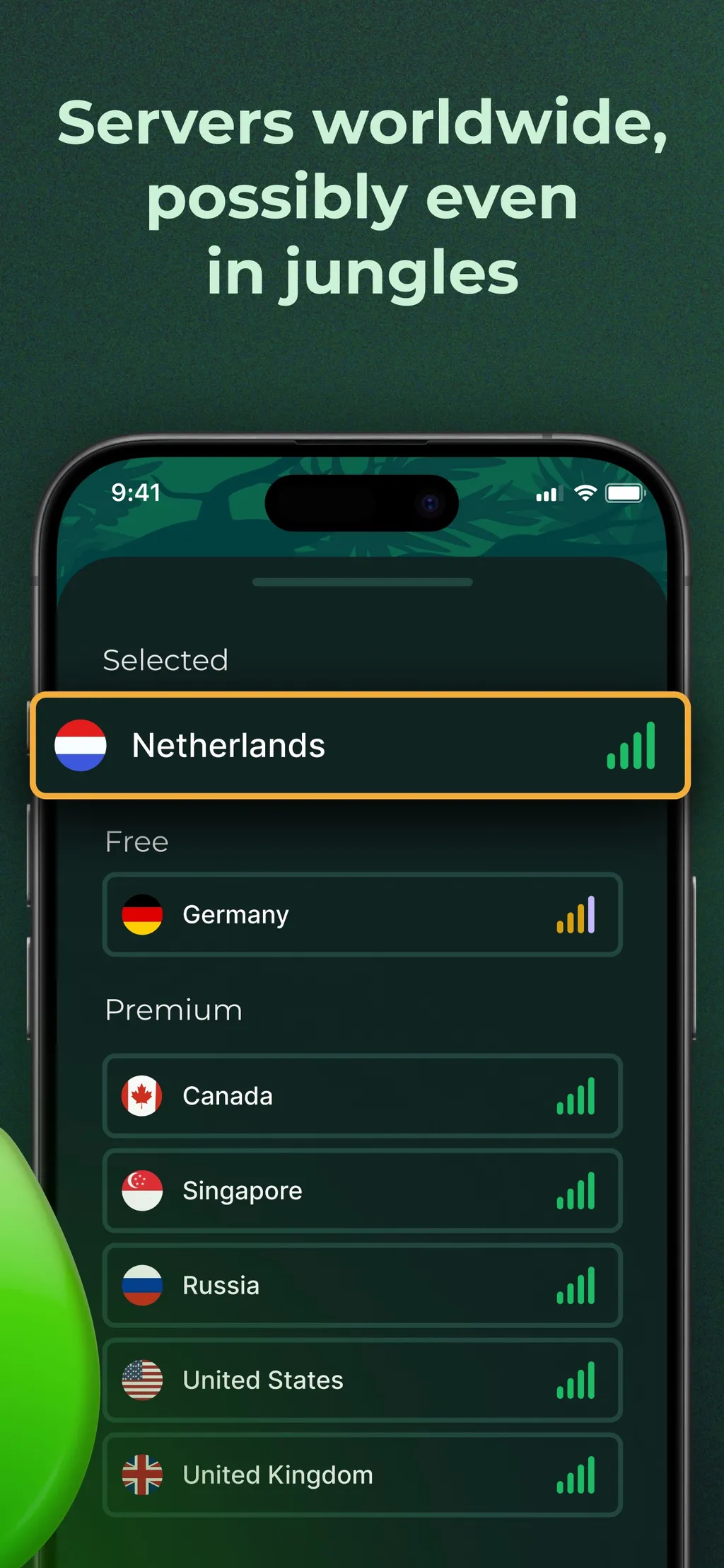 Triple Ape VPN App Store screenshot 3