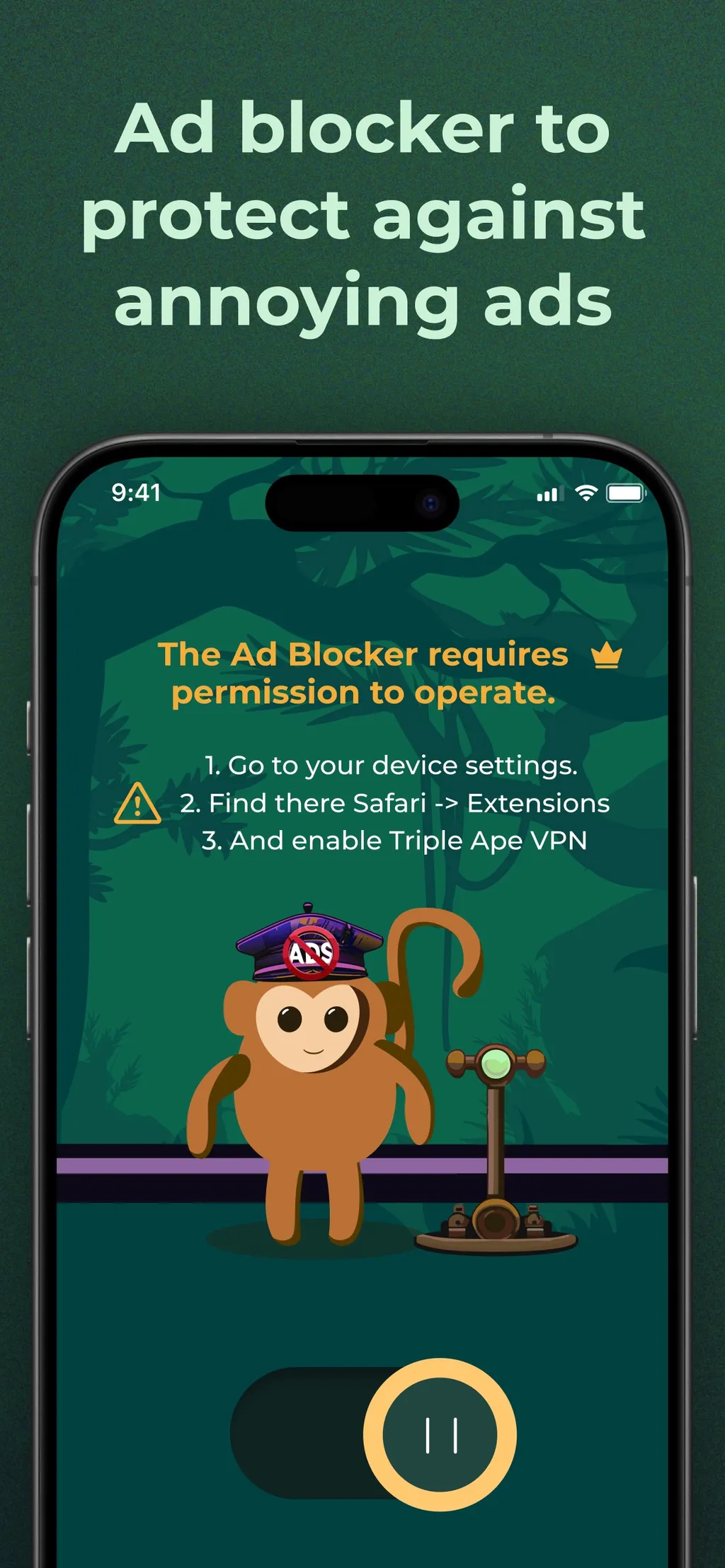 Triple Ape VPN App Store screenshot 5