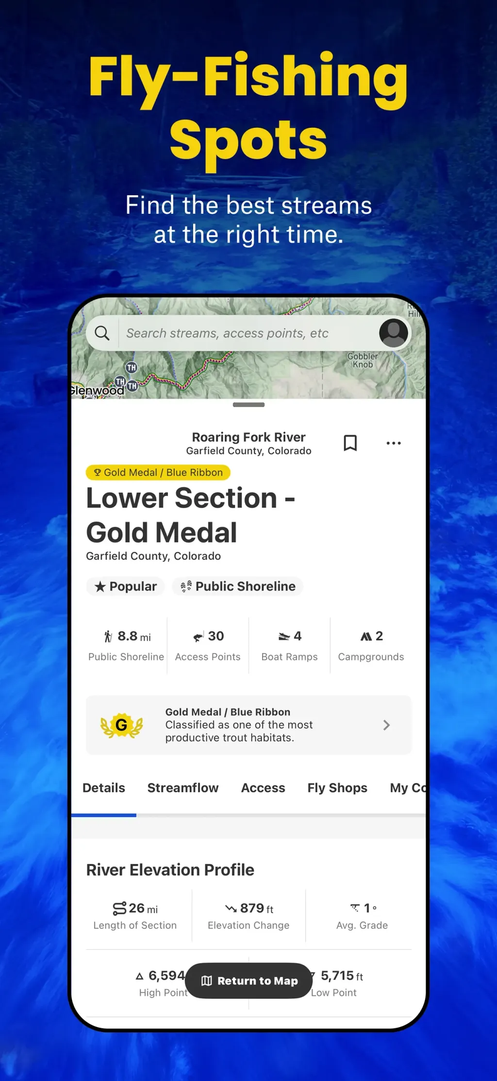 TroutRoutes: Fly Fishing App App Store screenshot 3