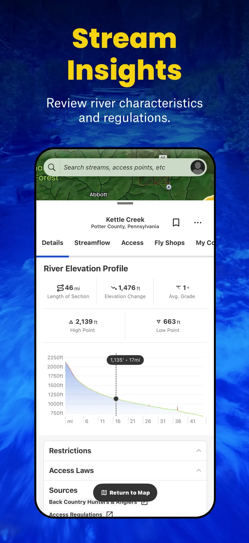 TroutRoutes: Fly Fishing App App Store screenshot 5
