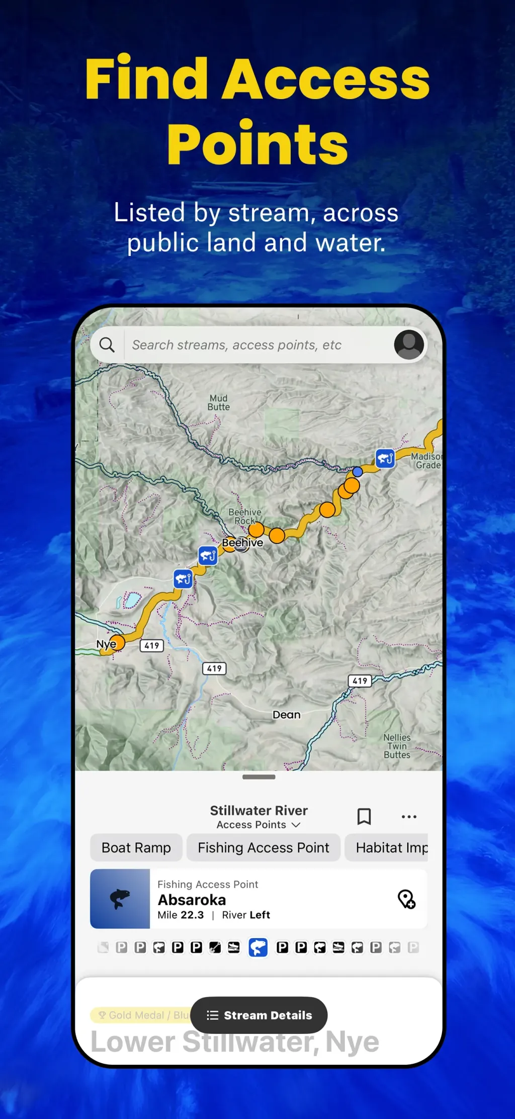 TroutRoutes: Fly Fishing App App Store screenshot 7