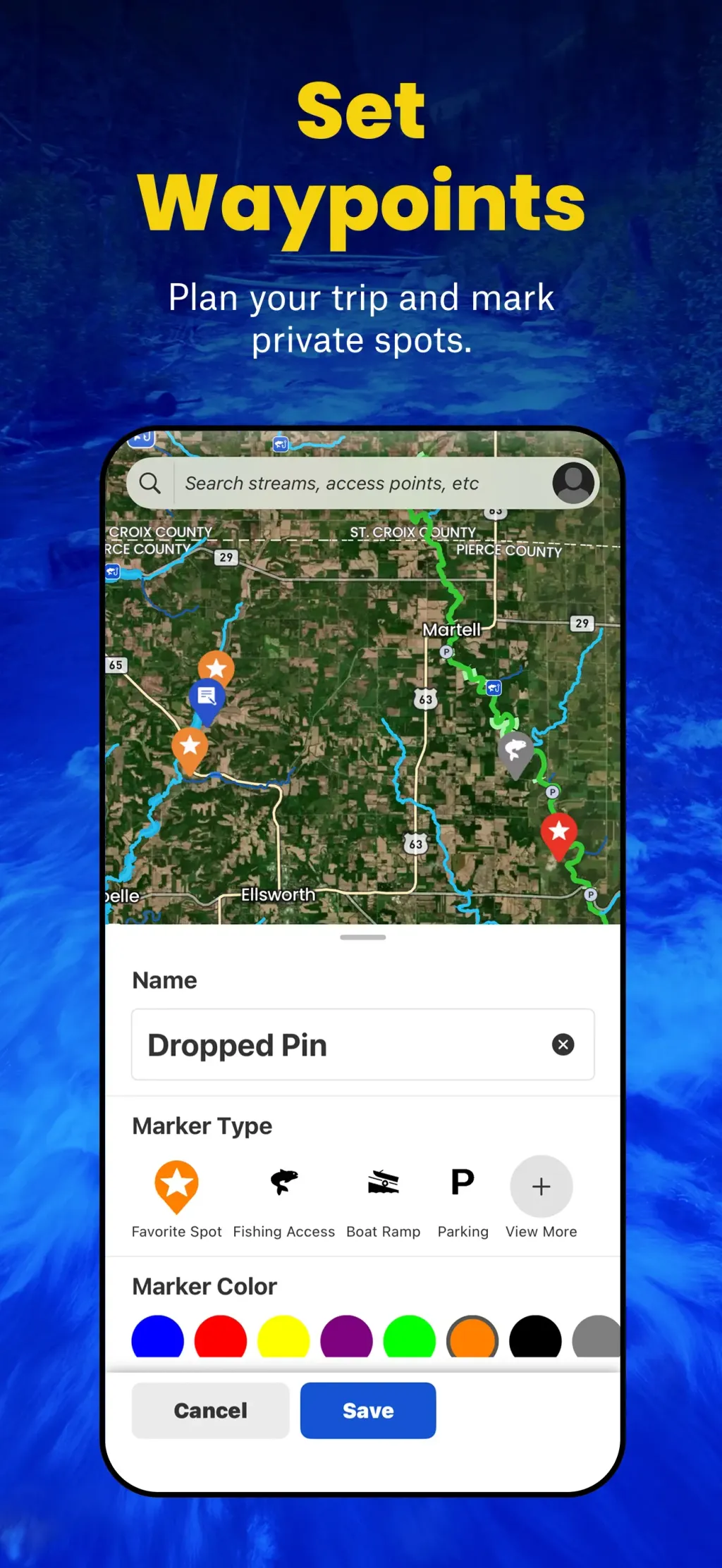 TroutRoutes: Fly Fishing App App Store screenshot 9
