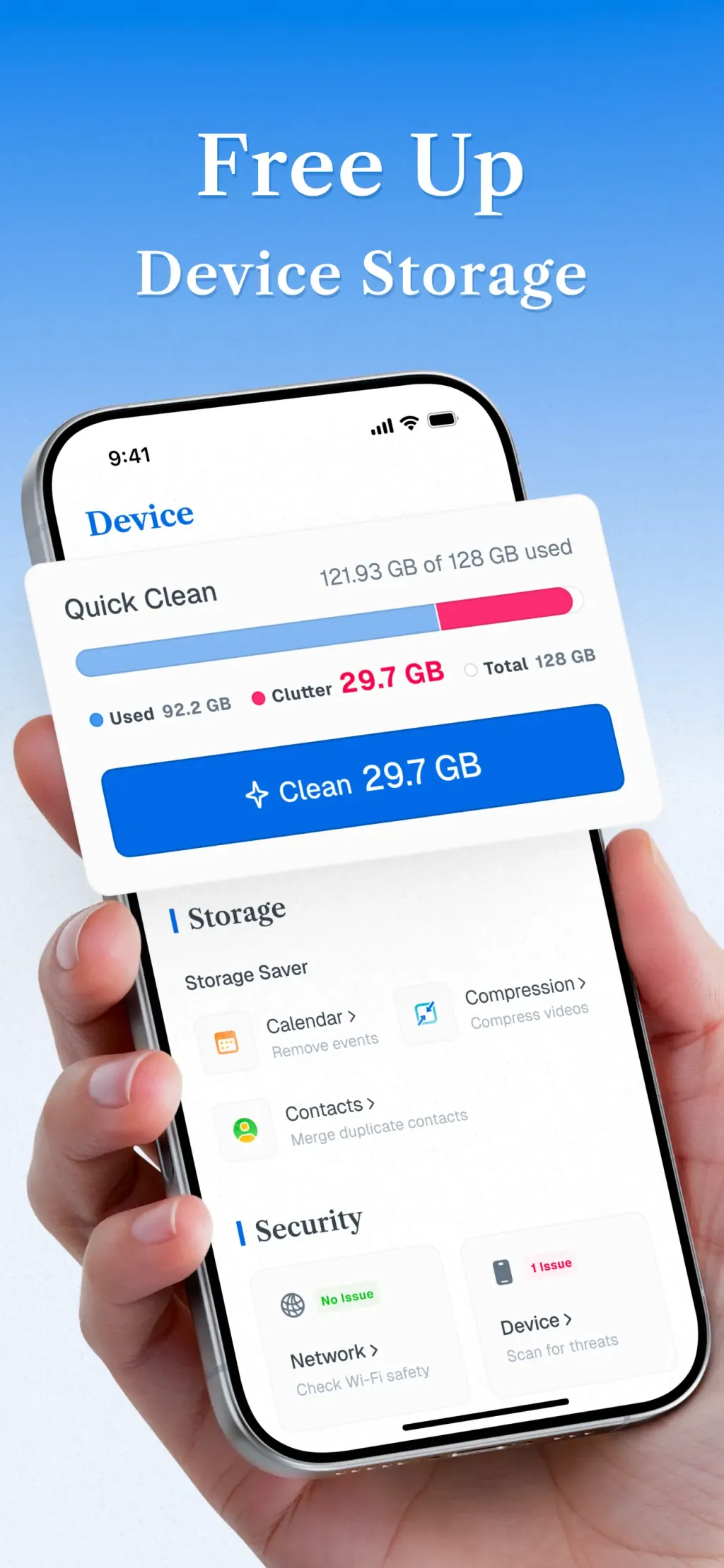 True Cleaner - Cleanup Storage App Store screenshot 1
