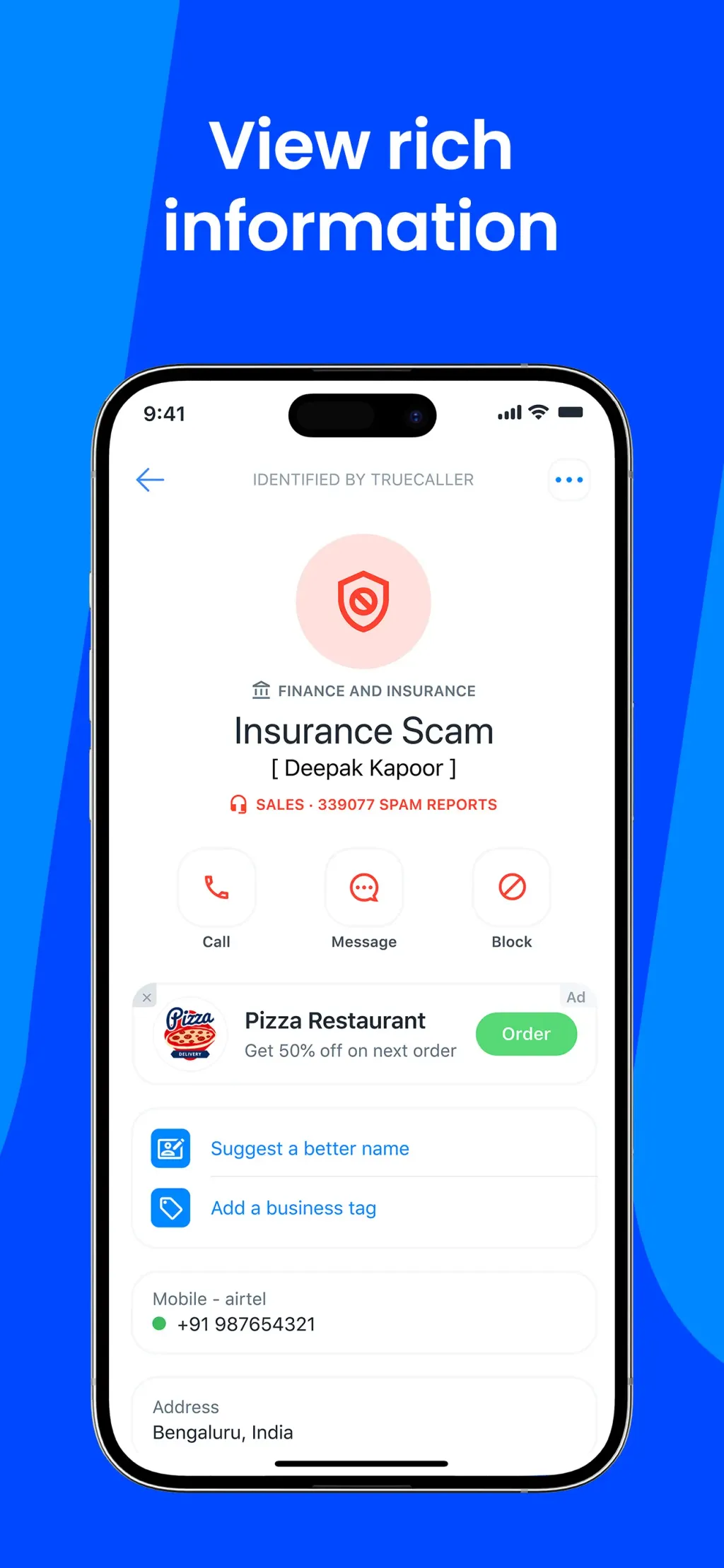 Truecaller: Premium Caller ID App Store screenshot 5