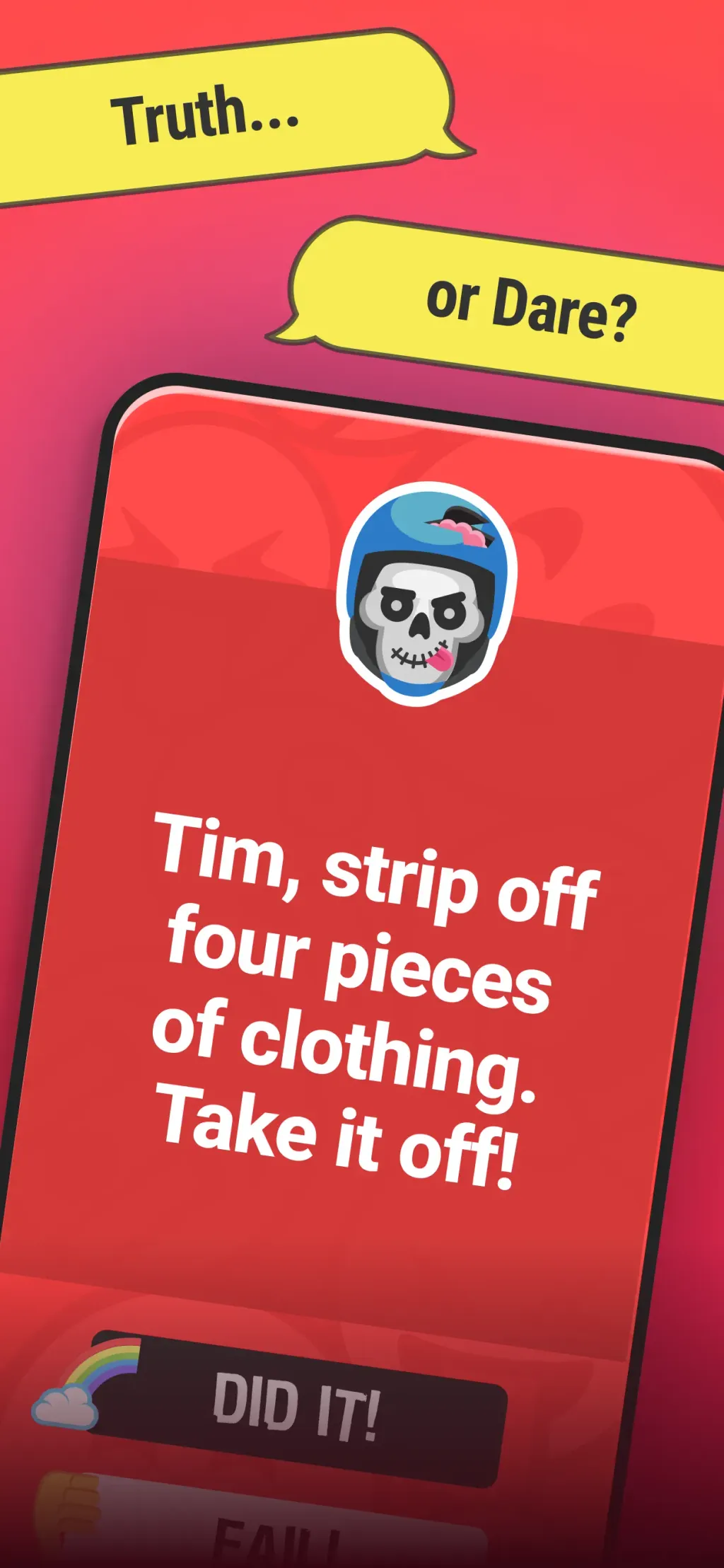 Truth or Dare? Dirty & Spicy App Store screenshot 5