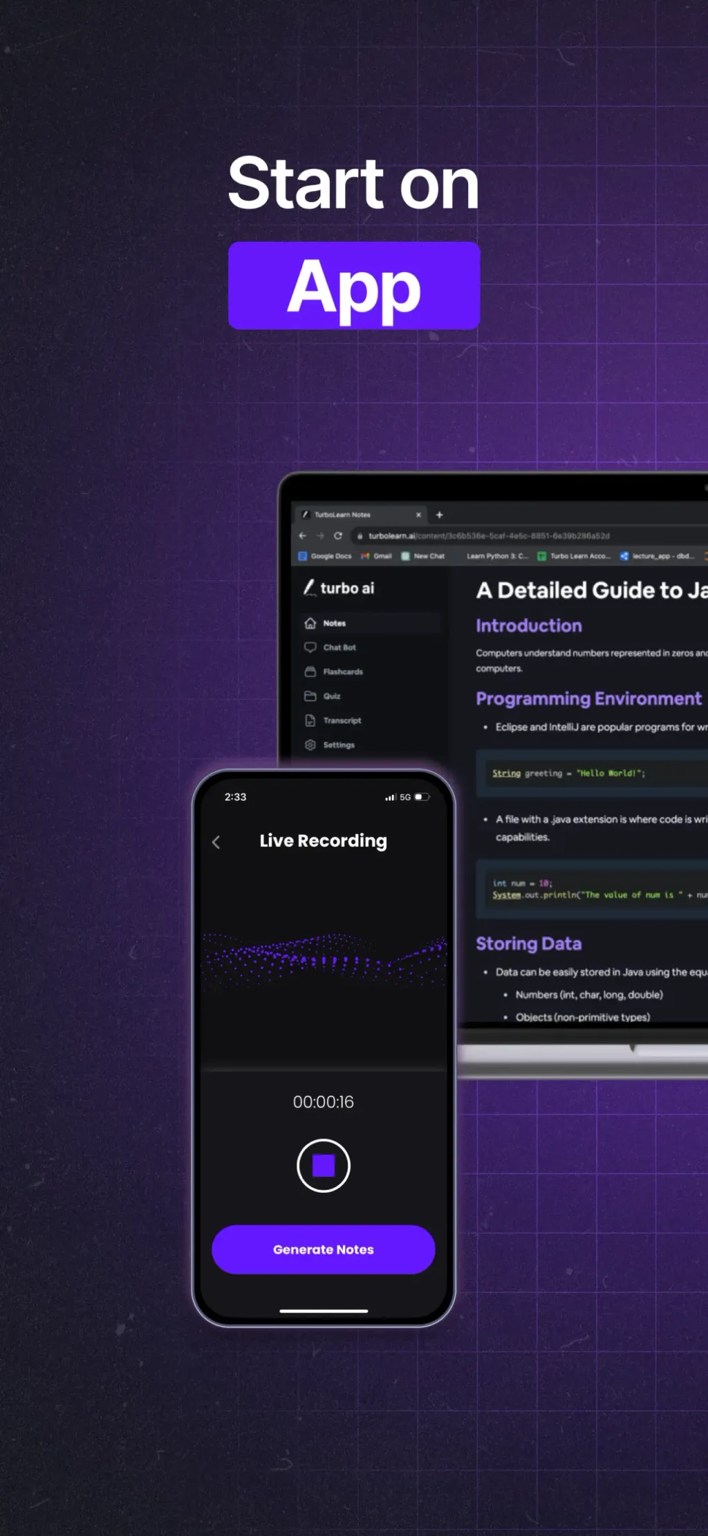 Turbo AI - Notetaker App Store screenshot 8