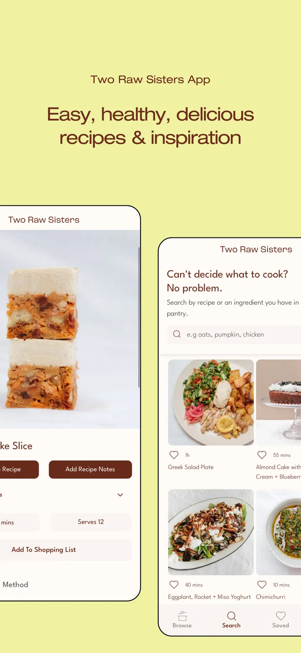 Two Raw Sisters Recipes App Store screenshot 3