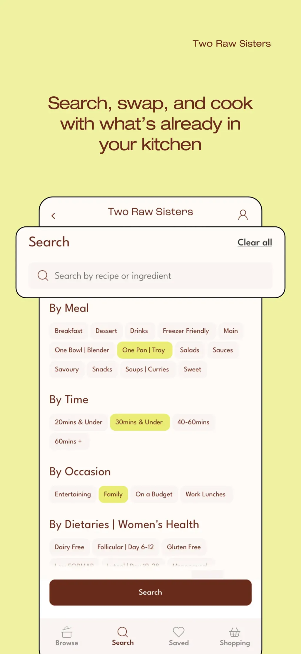 Two Raw Sisters Recipes App Store screenshot 4