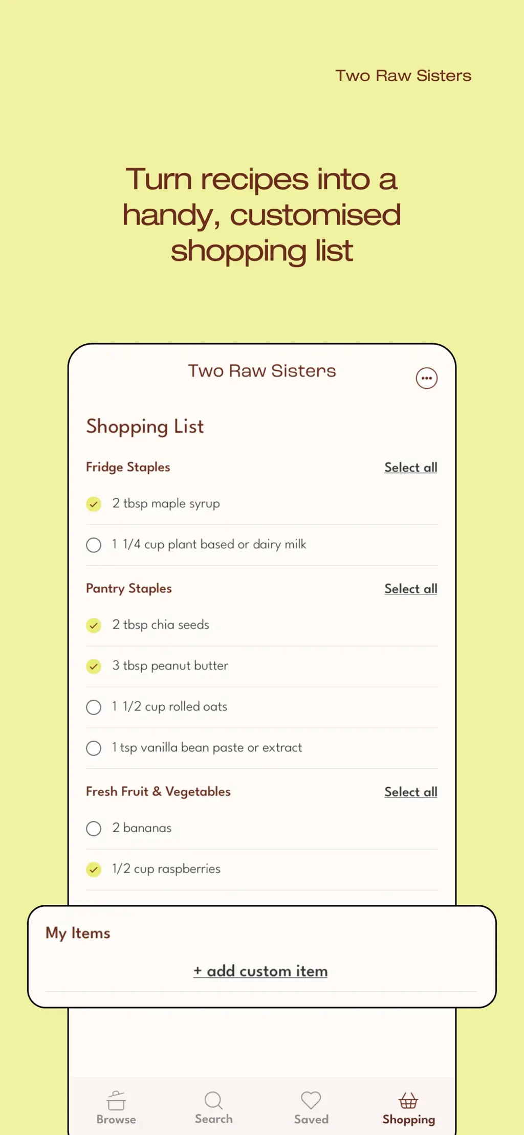 Two Raw Sisters Recipes App Store screenshot 8