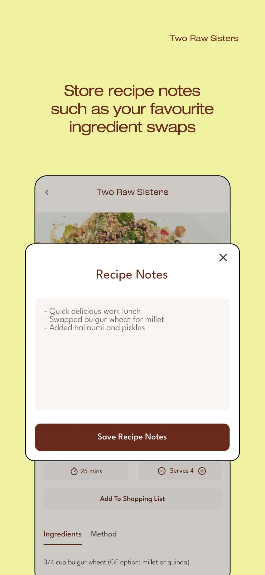 Two Raw Sisters Recipes App Store screenshot 9