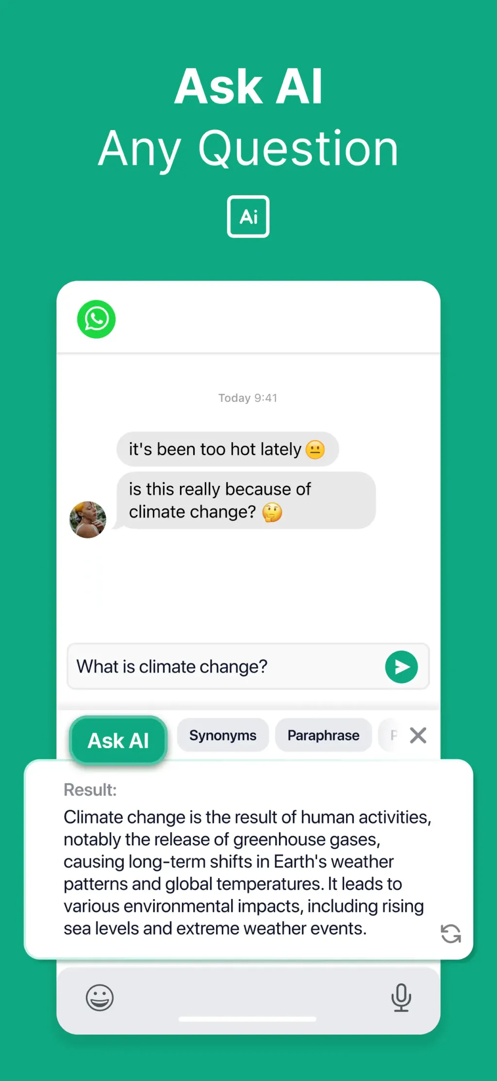 TypeAI: AI Keyboard & Writer App Store screenshot 4
