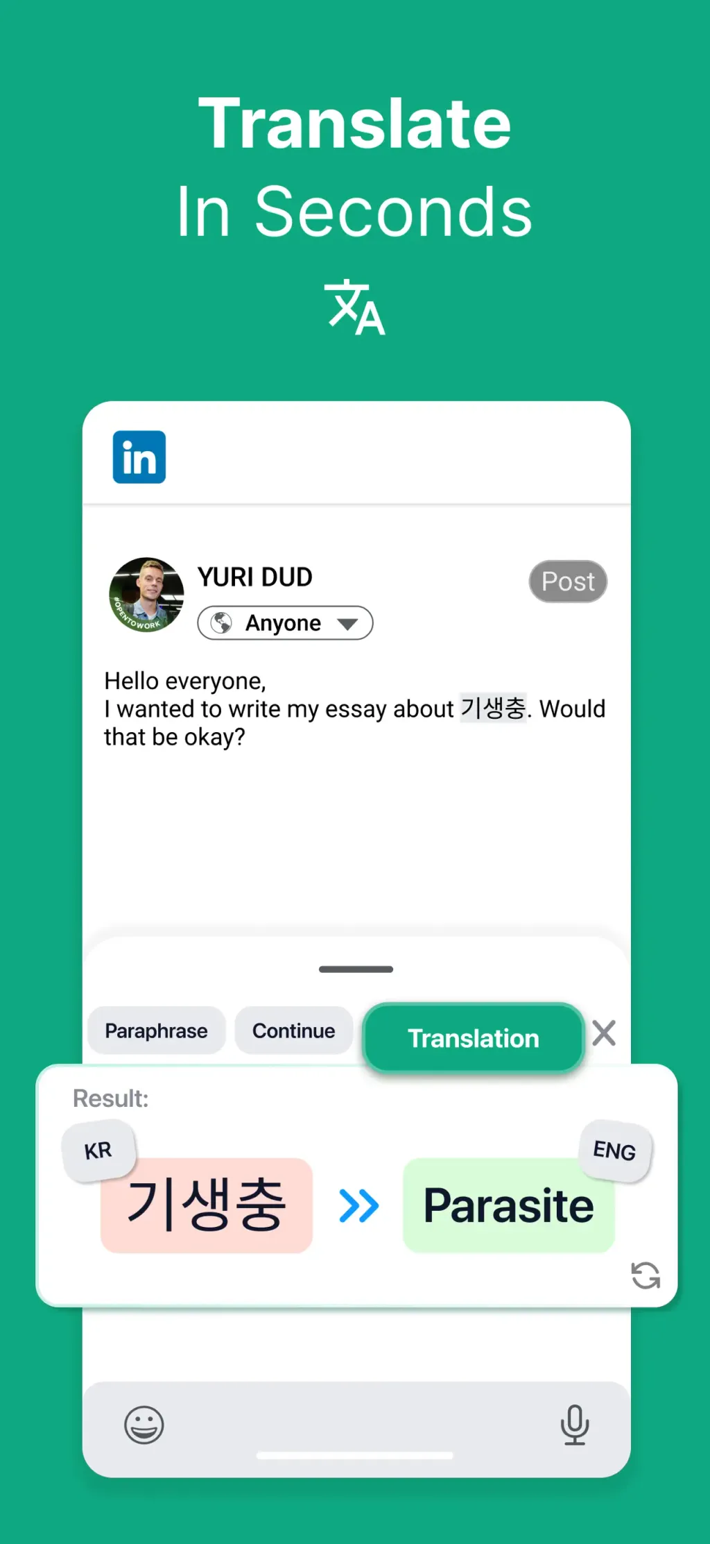 TypeAI: AI Keyboard & Writer App Store screenshot 5