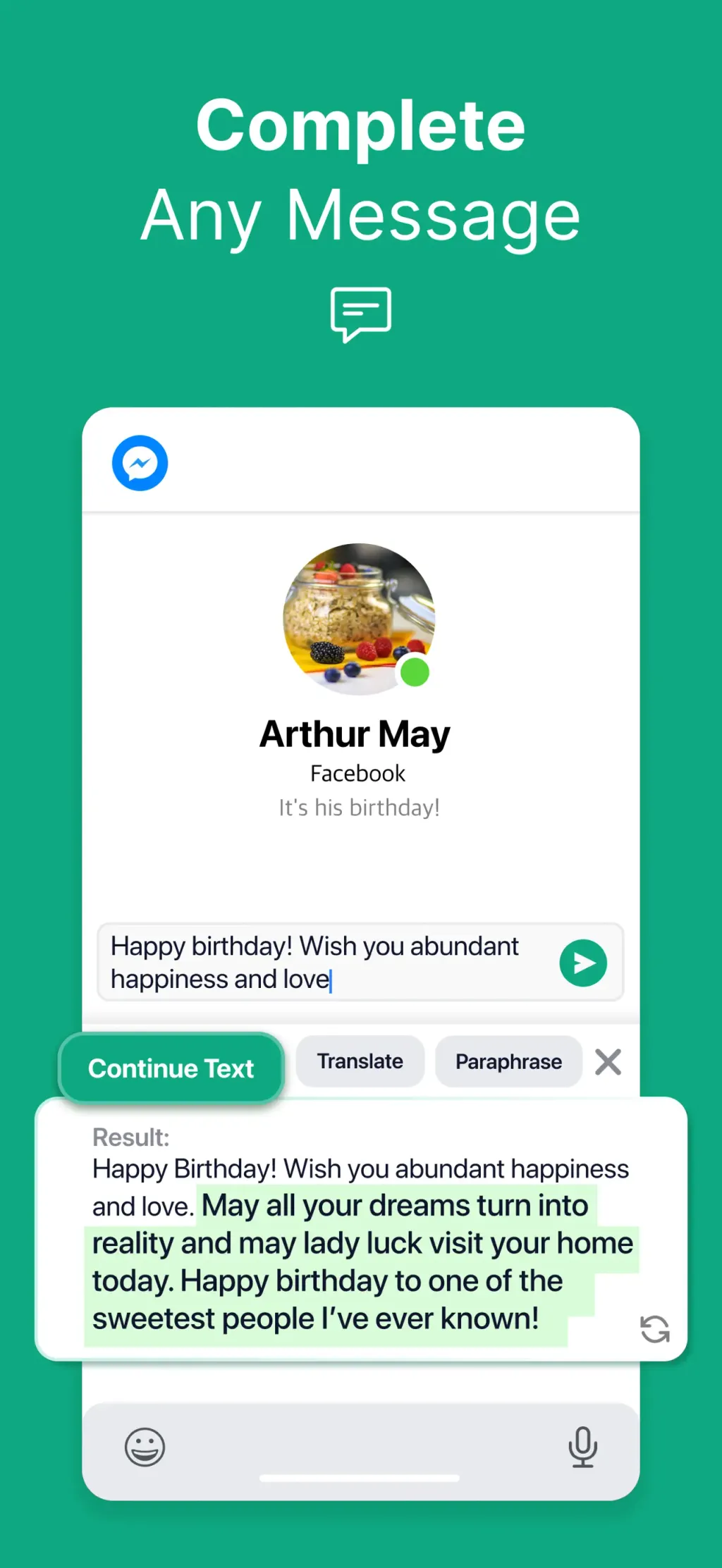TypeAI: AI Keyboard & Writer App Store screenshot 8