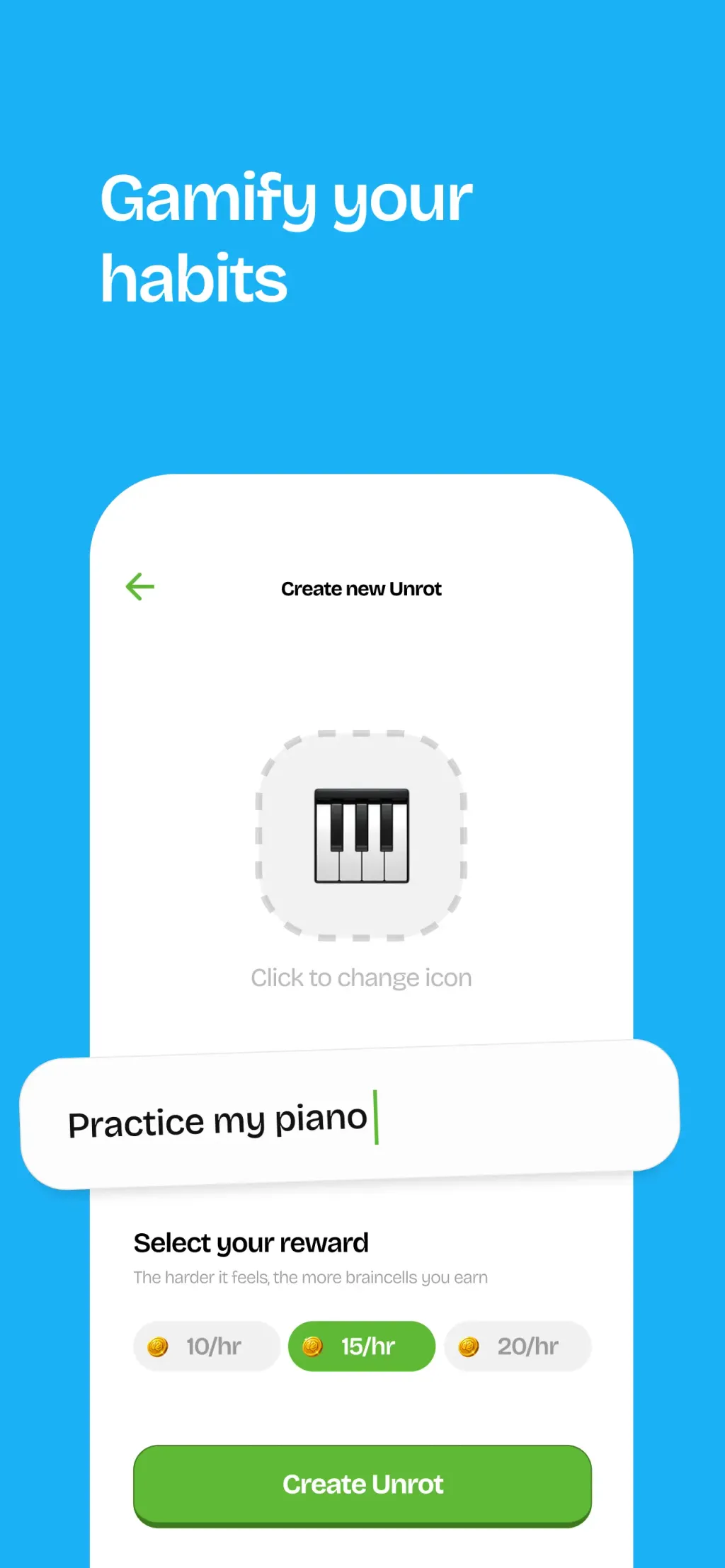 Unrot: Earn your Screen Time App Store screenshot 6